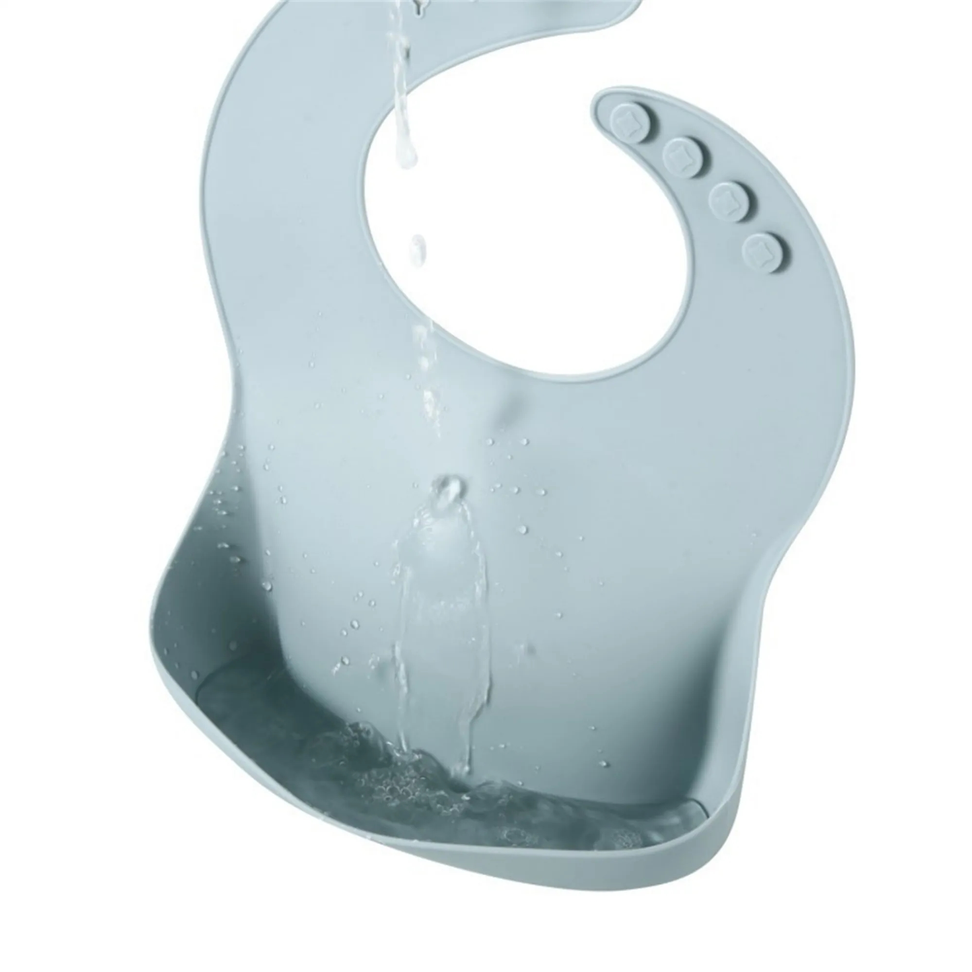 Unisex Waterproof Silicone Baby Bibs 36