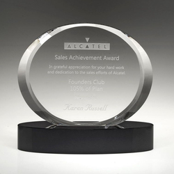 5 3/4" Crystal Award-Eternity_D079CA