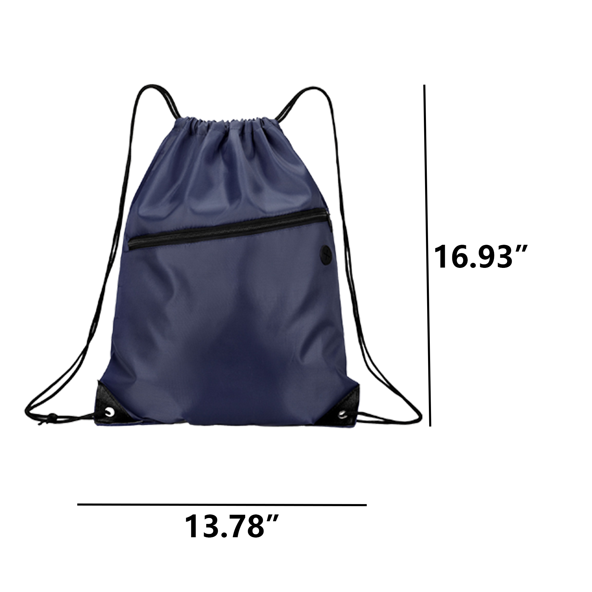 Oxford Backpack with Drawstring Closure 23