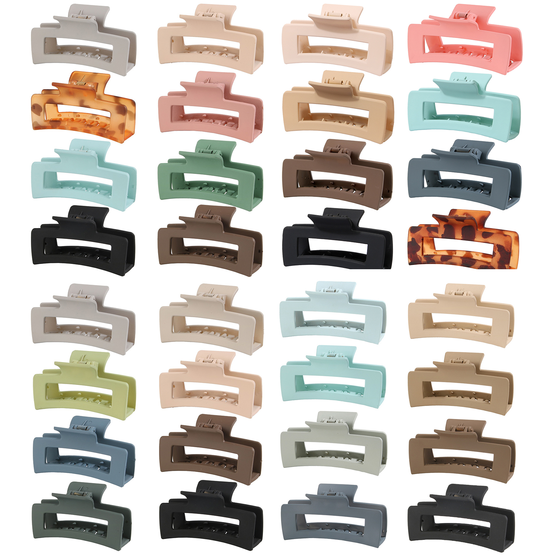 Rectangular Hair Clip 38