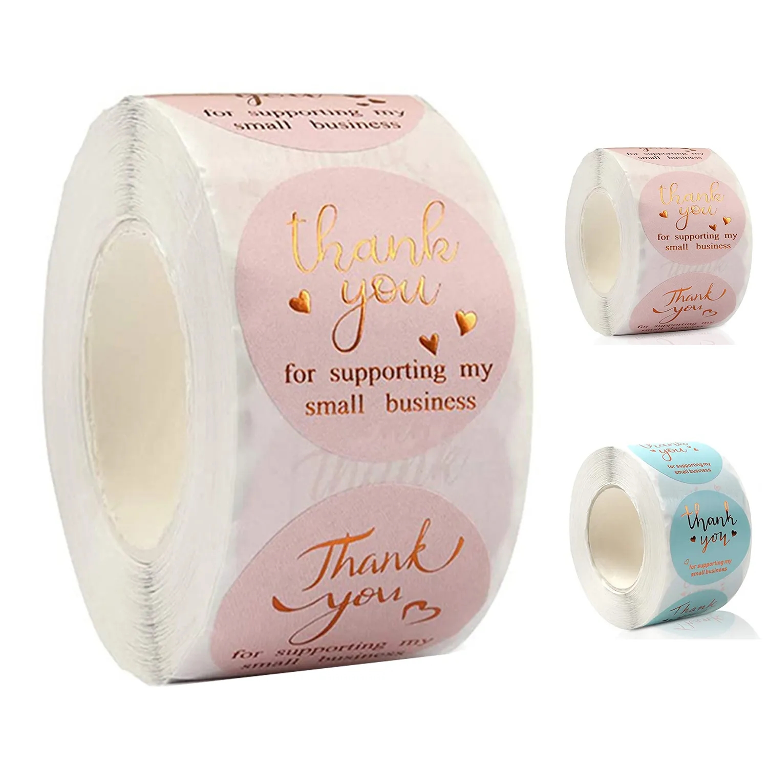 Thank You Adhesive Label Stickers 4