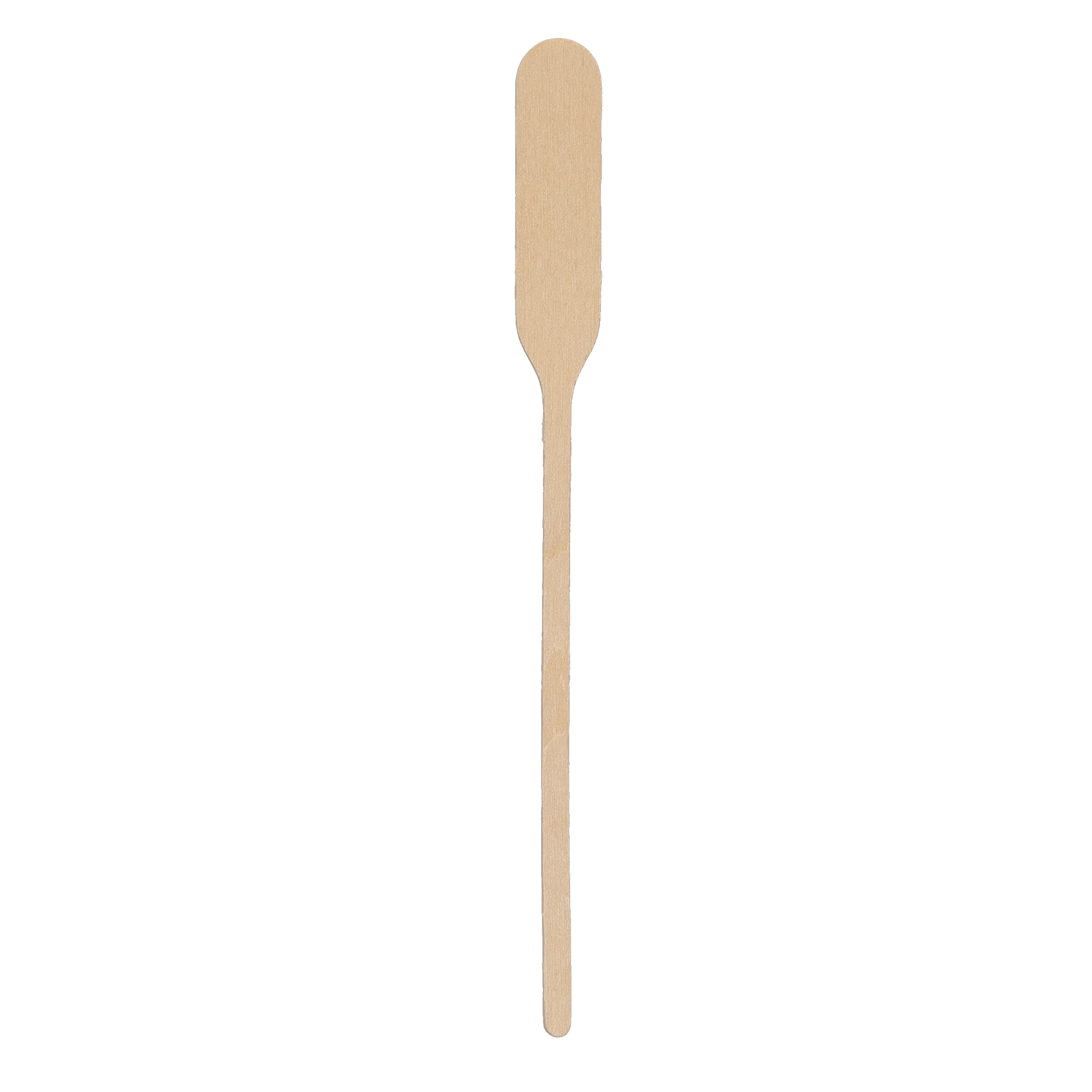 Wood Drink Stirrer 6.000" Paddle Tradition Print 5