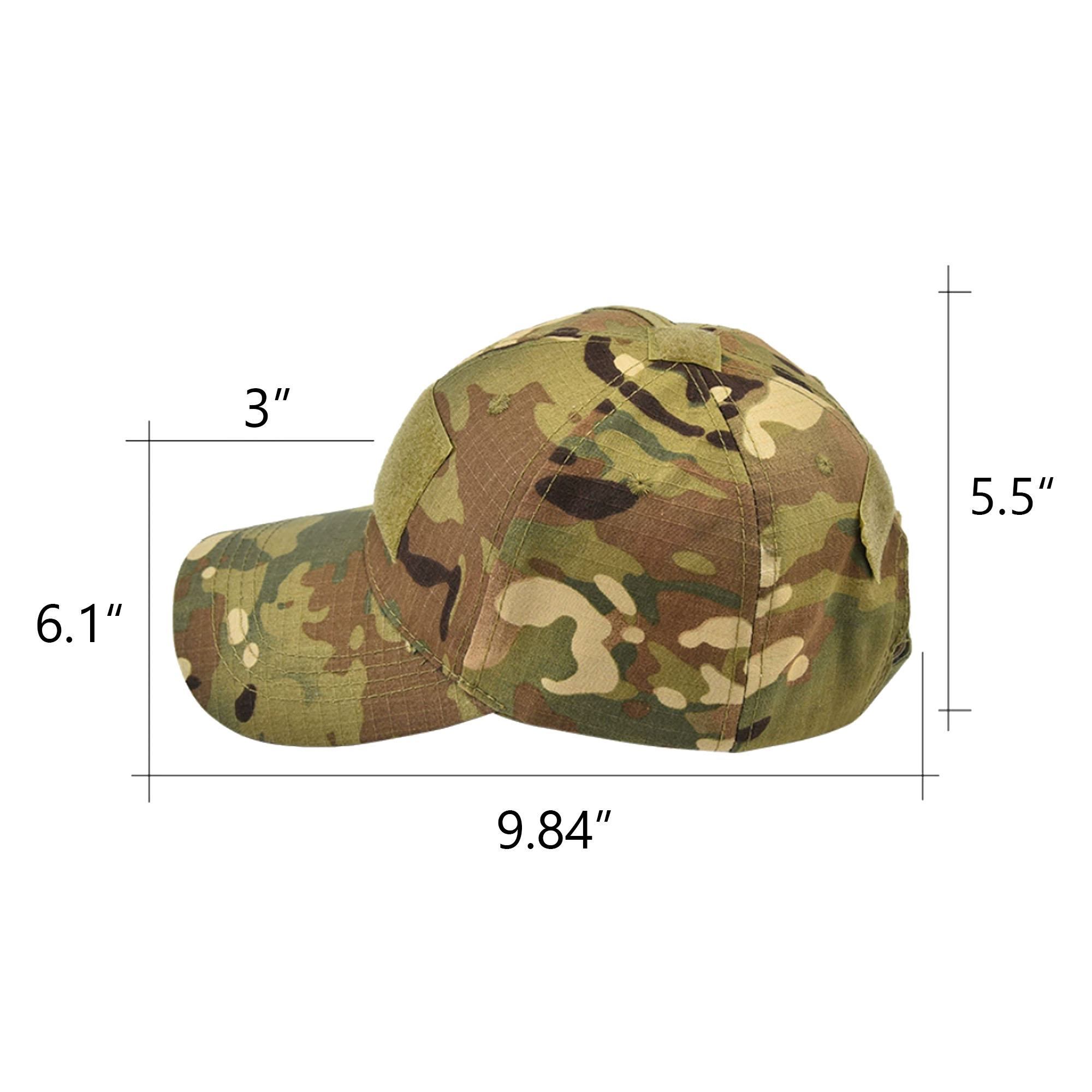 MOQ 2000 Tactical Camouflage Hat 4