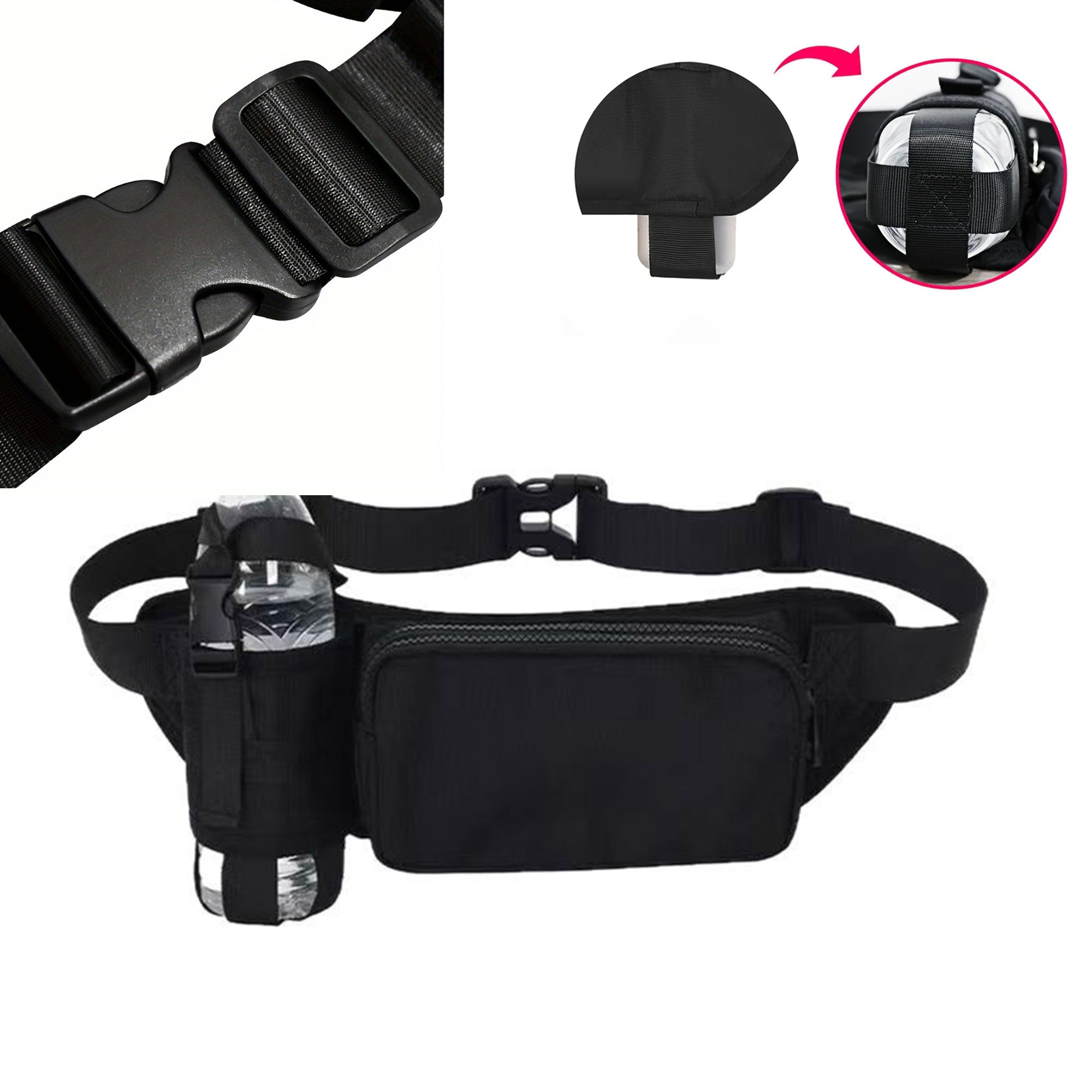 Waterproof Bottle Pouch Sports Waist Bag 4