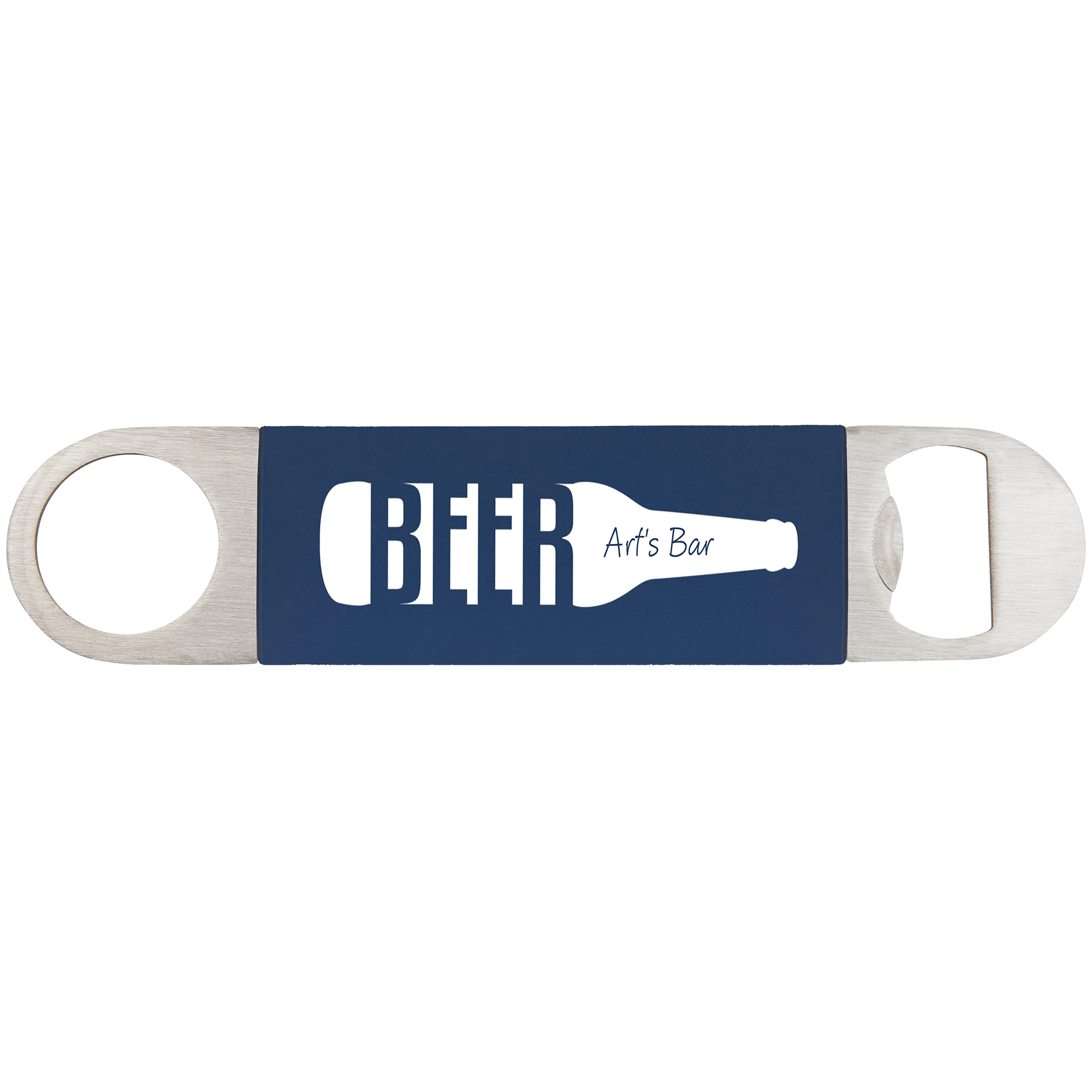 1 1/2" x 7" Bottle Opener with Silicone Grip 11