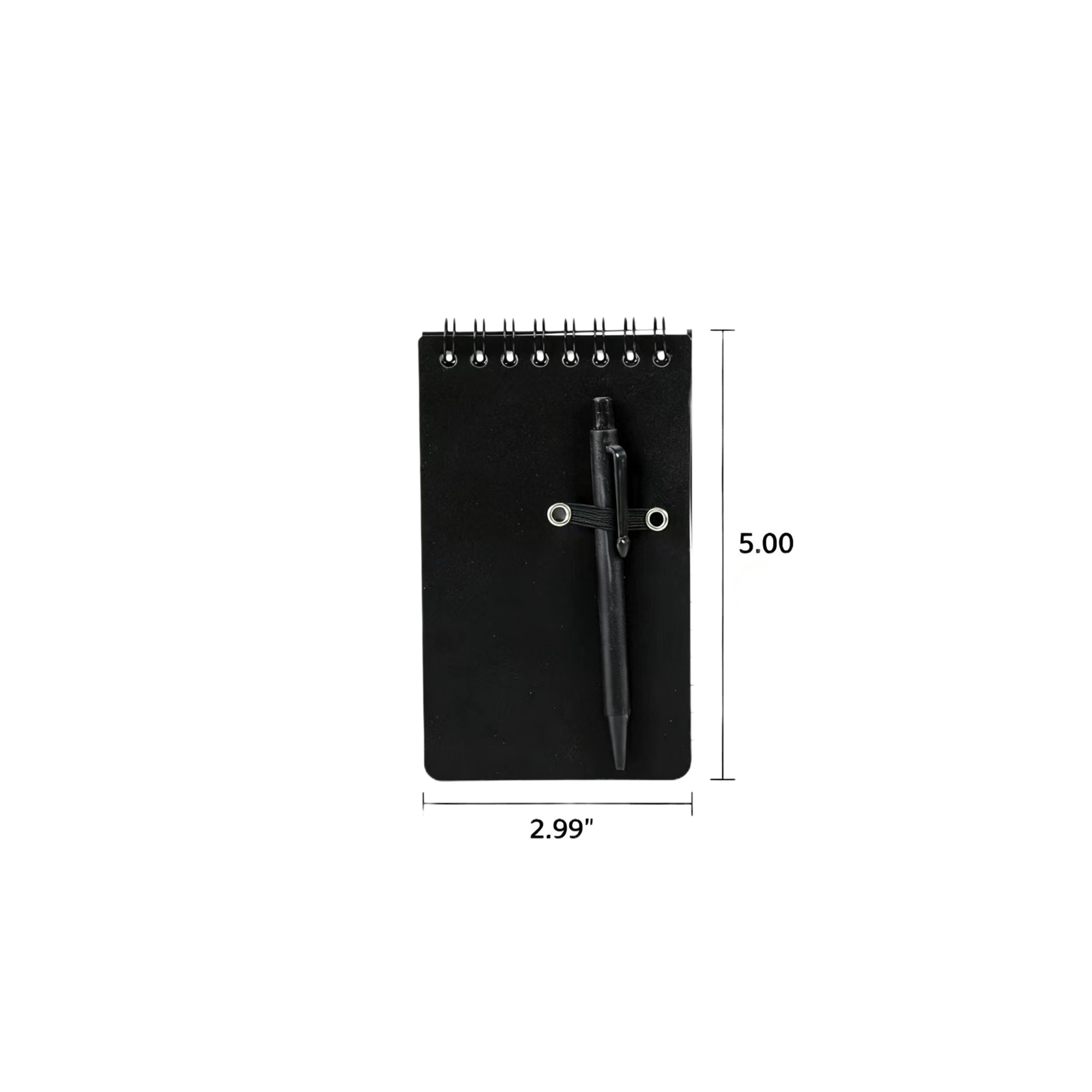 Top Bound Notebook With Pen 3