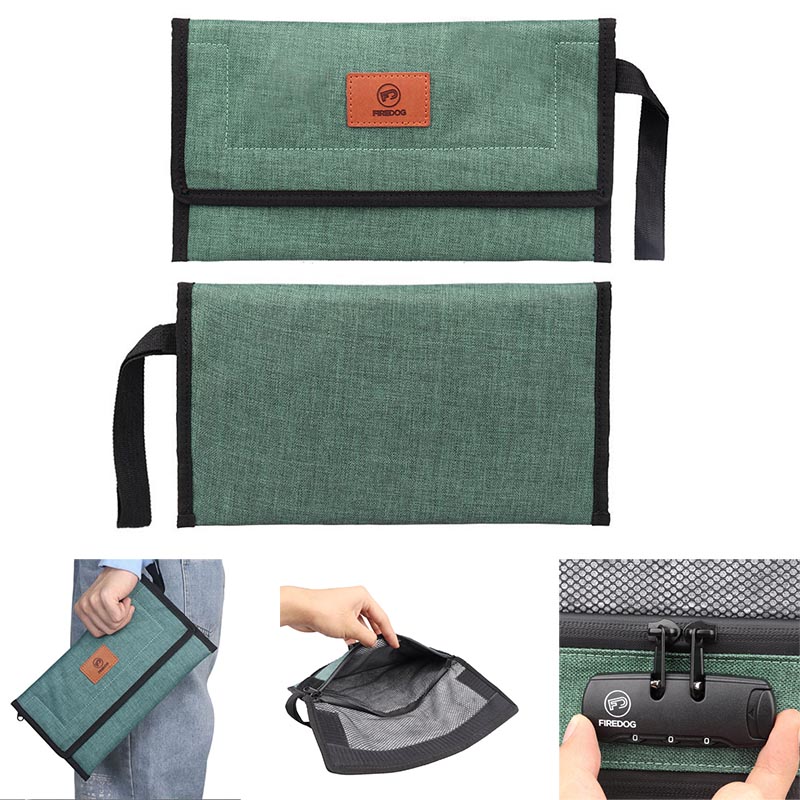 Carbon Smell Proof Bag with Combination Lock