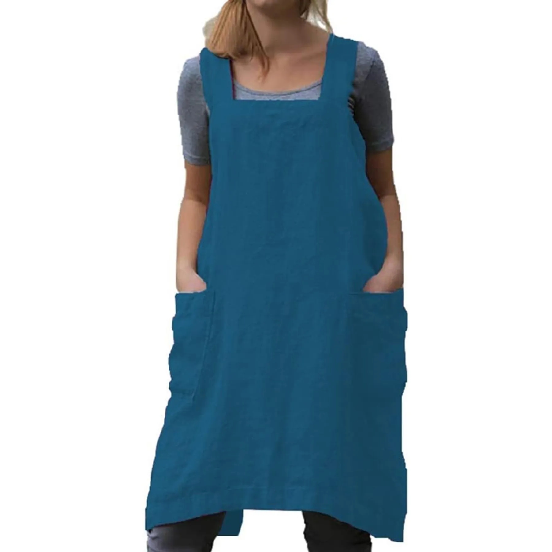 Cotton Linen Apron 31