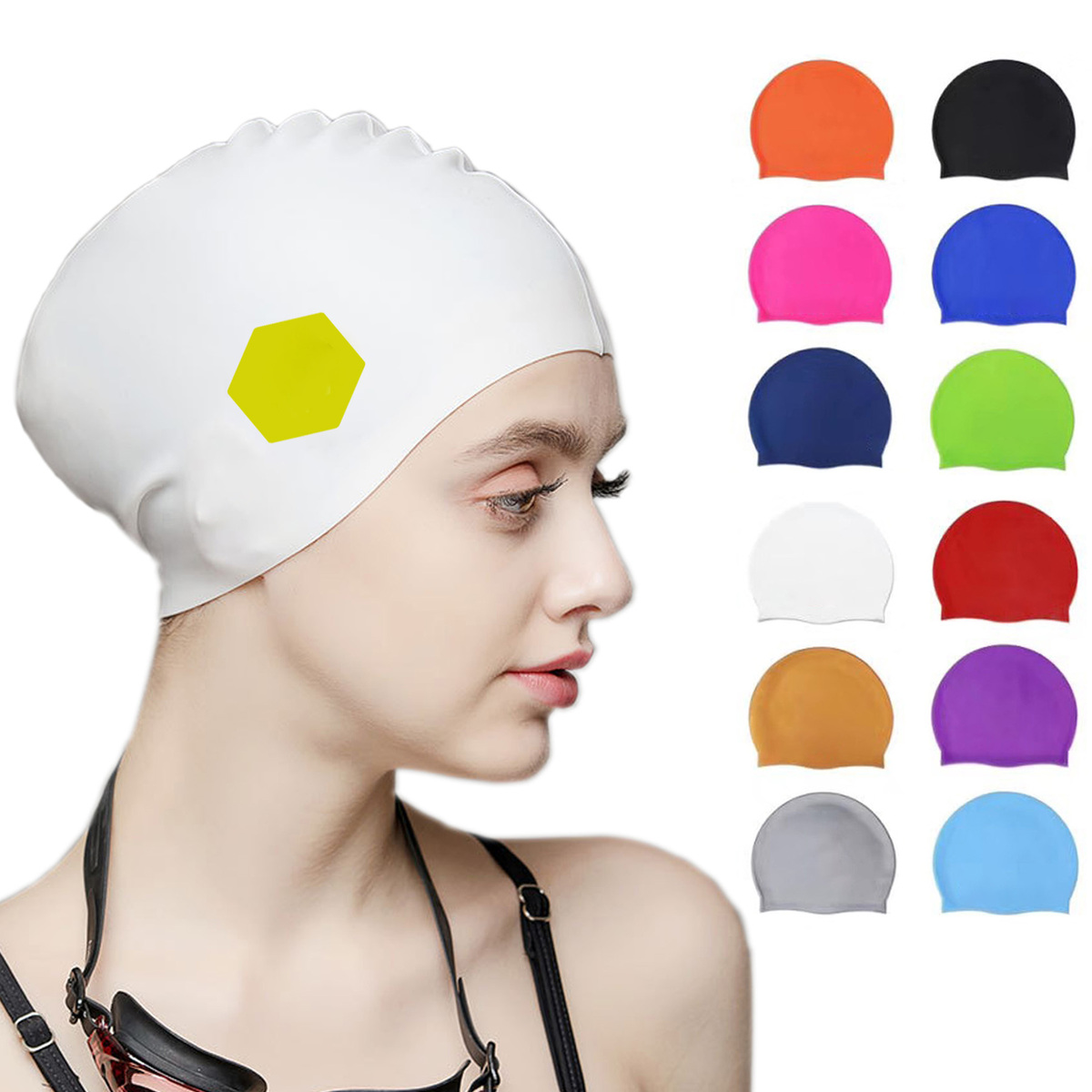 Silicone Swim Cap