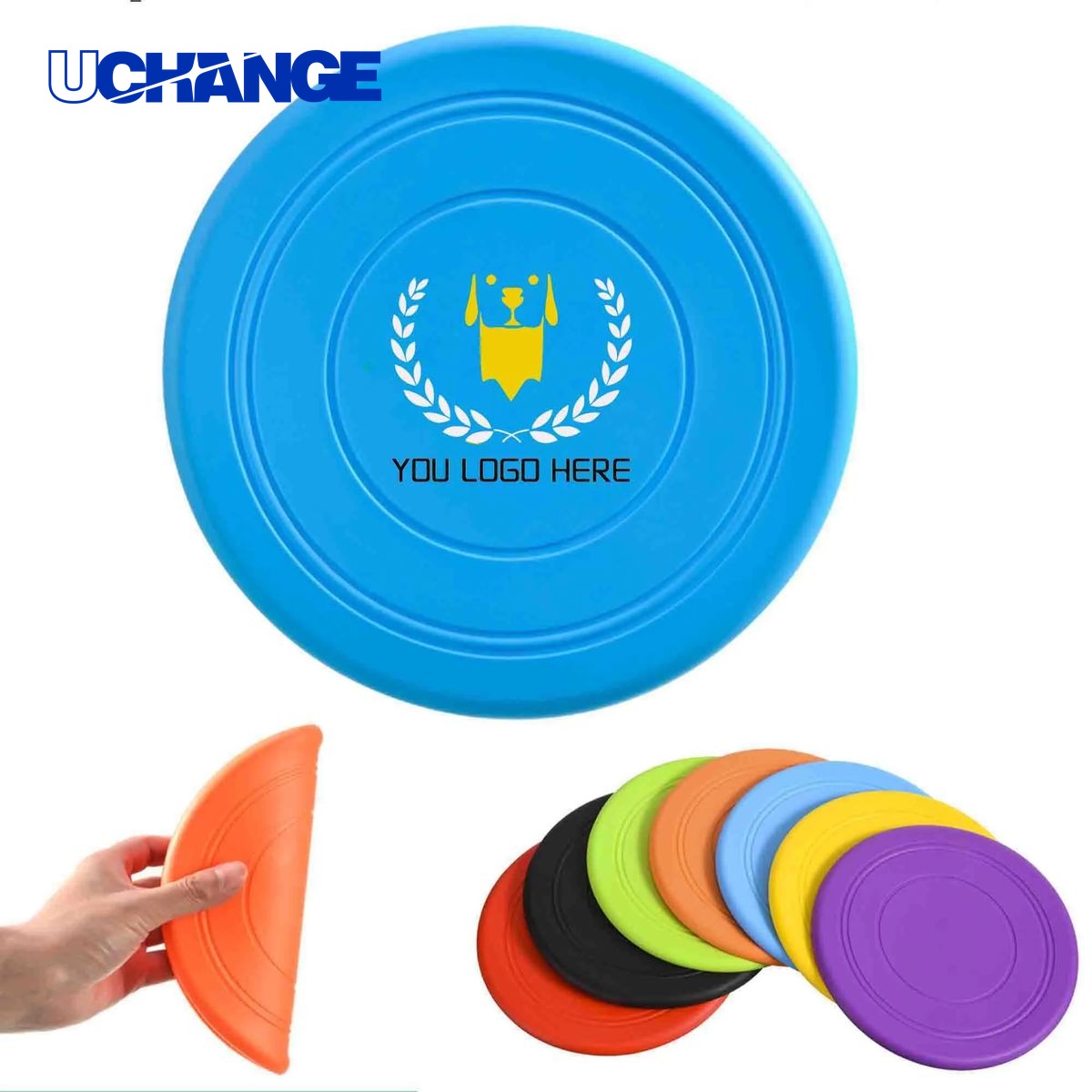 Fetch Silicone Flyer Flying Disc Toy