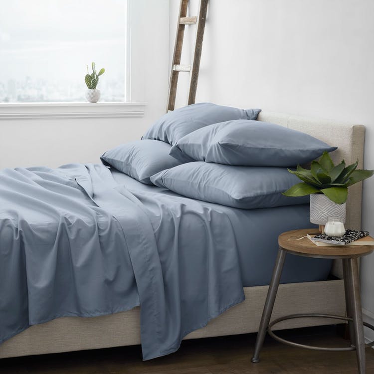 Twin Bed Sheet Sets - Stone 4 Pieces Ultra Soft 3