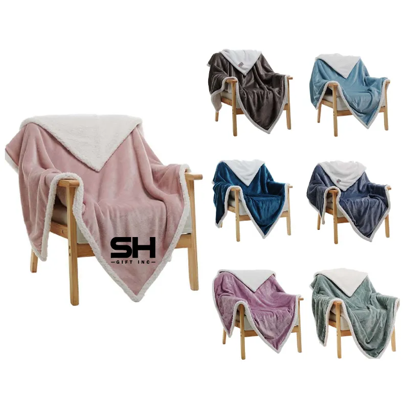 63" x 51" Sherpa Blanket