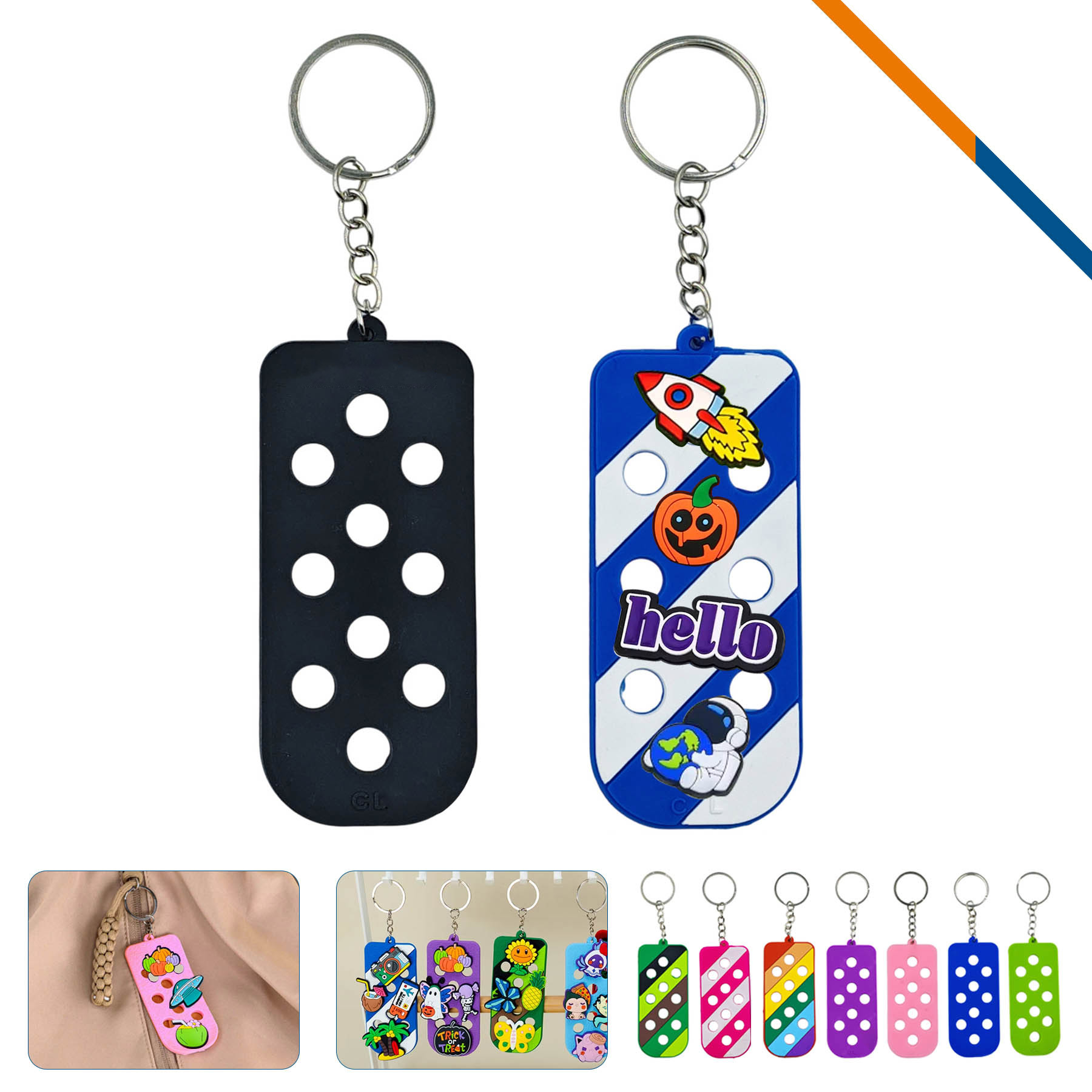 Sunto Custom PVC Charms Keychain