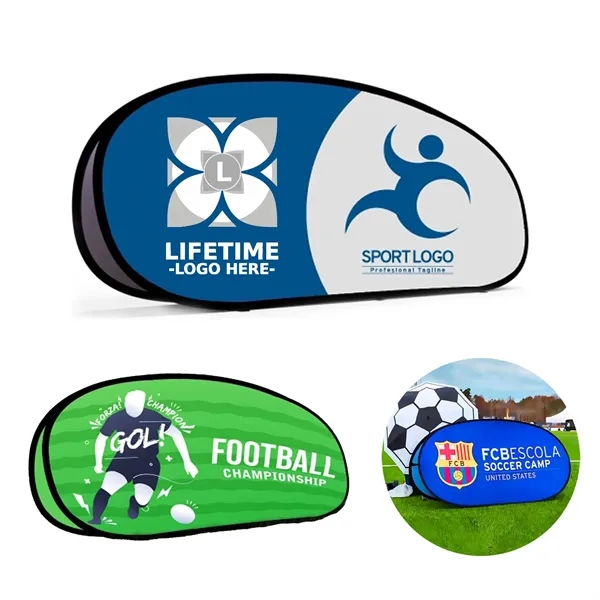 50 x 24 in Custom Pop Up Banner Display