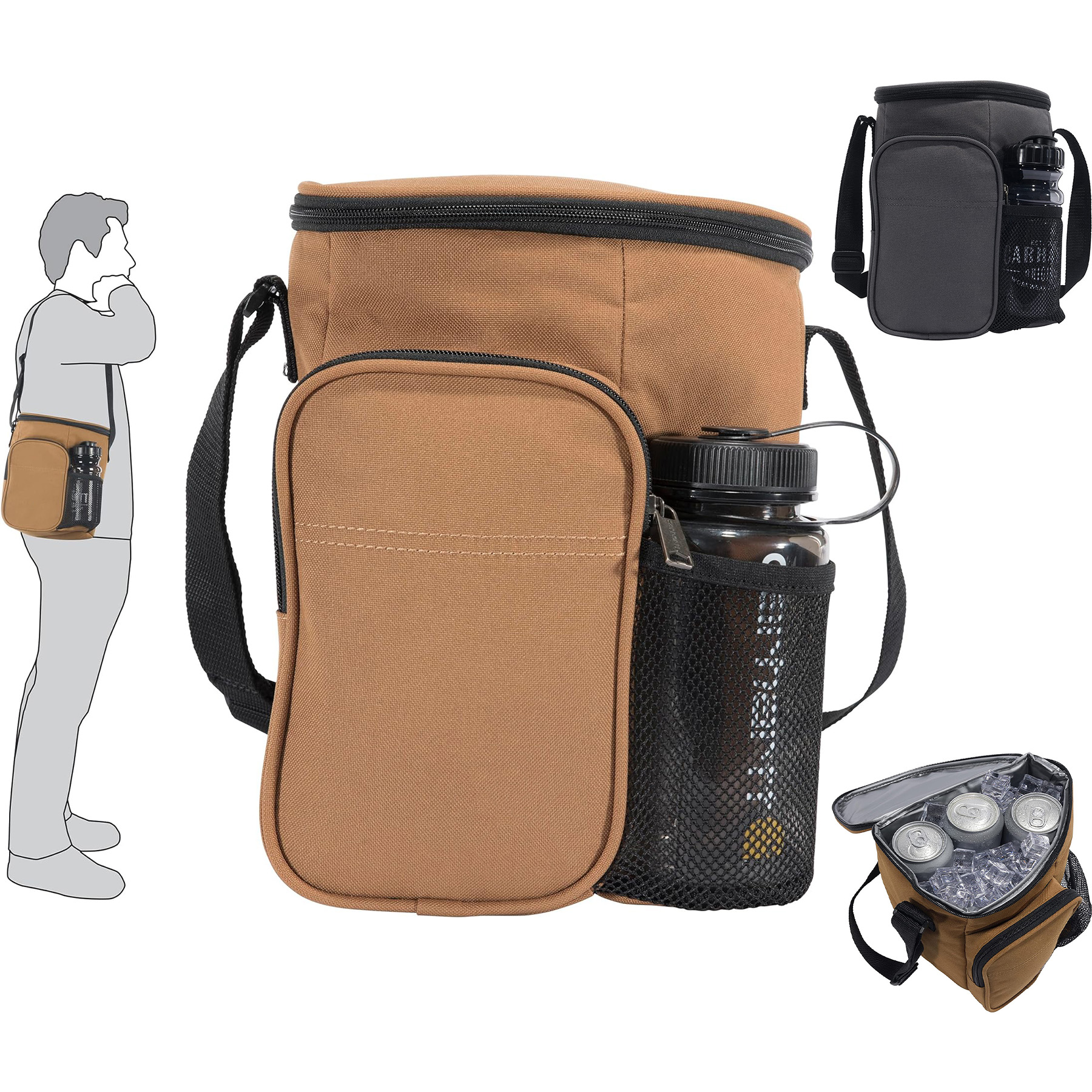 Deluxe Insulated Lunch Cooler Bag 1