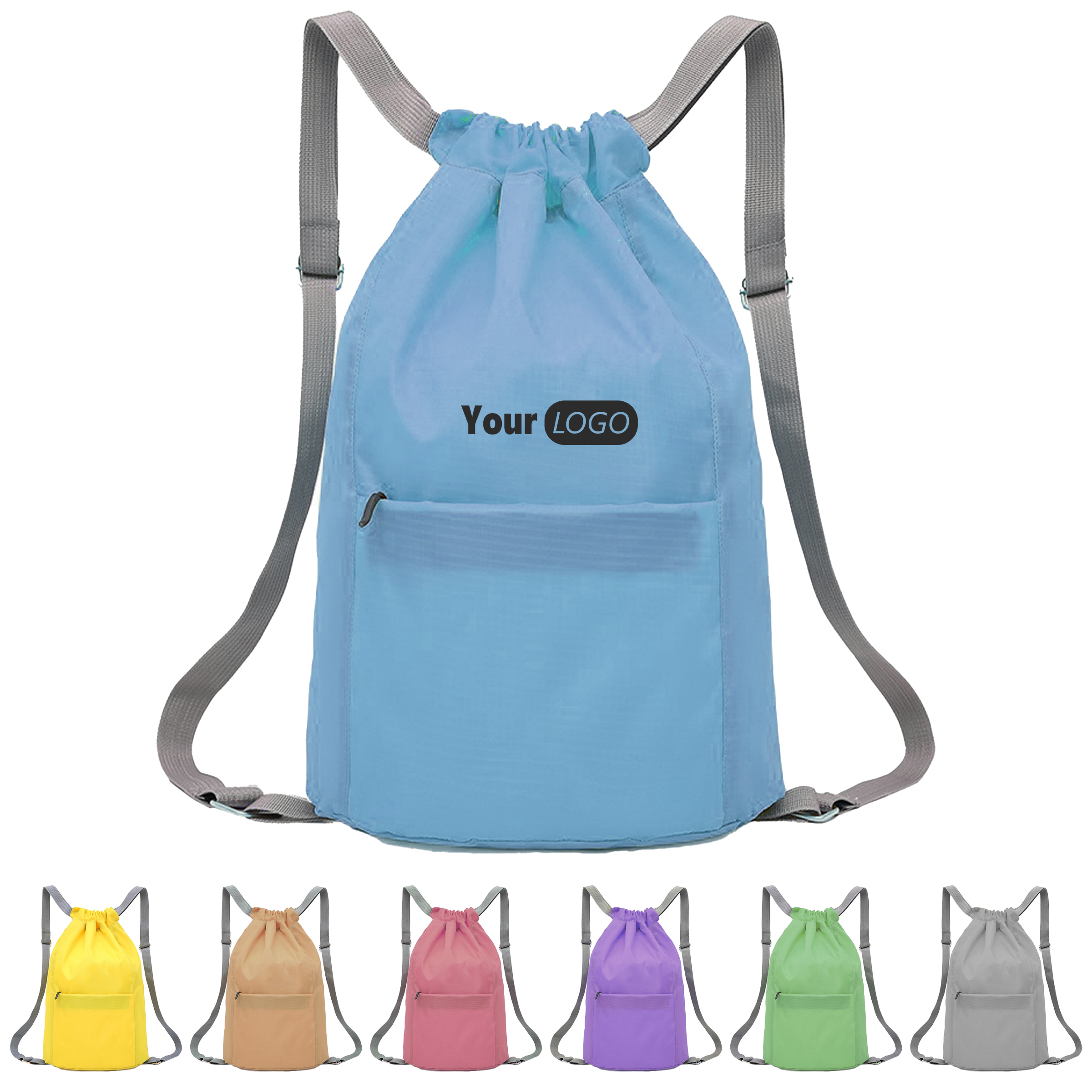 Oxford Personalized Lightweight Drawstring Bag 2