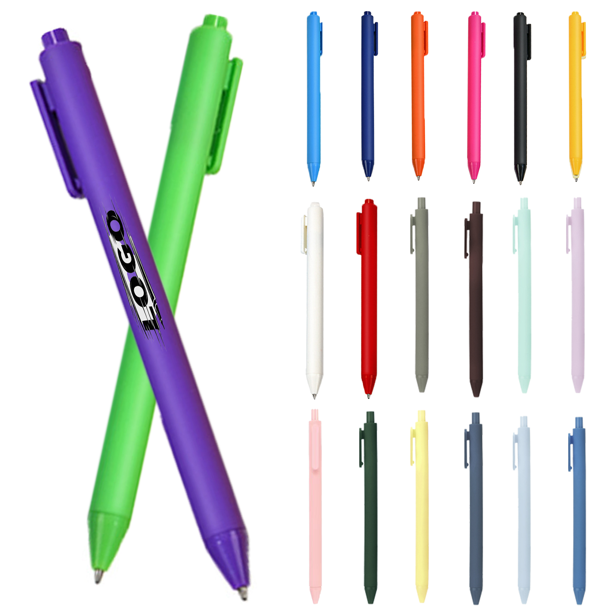 Macaron Color Smooth Writing Retractable Gel Pen 5