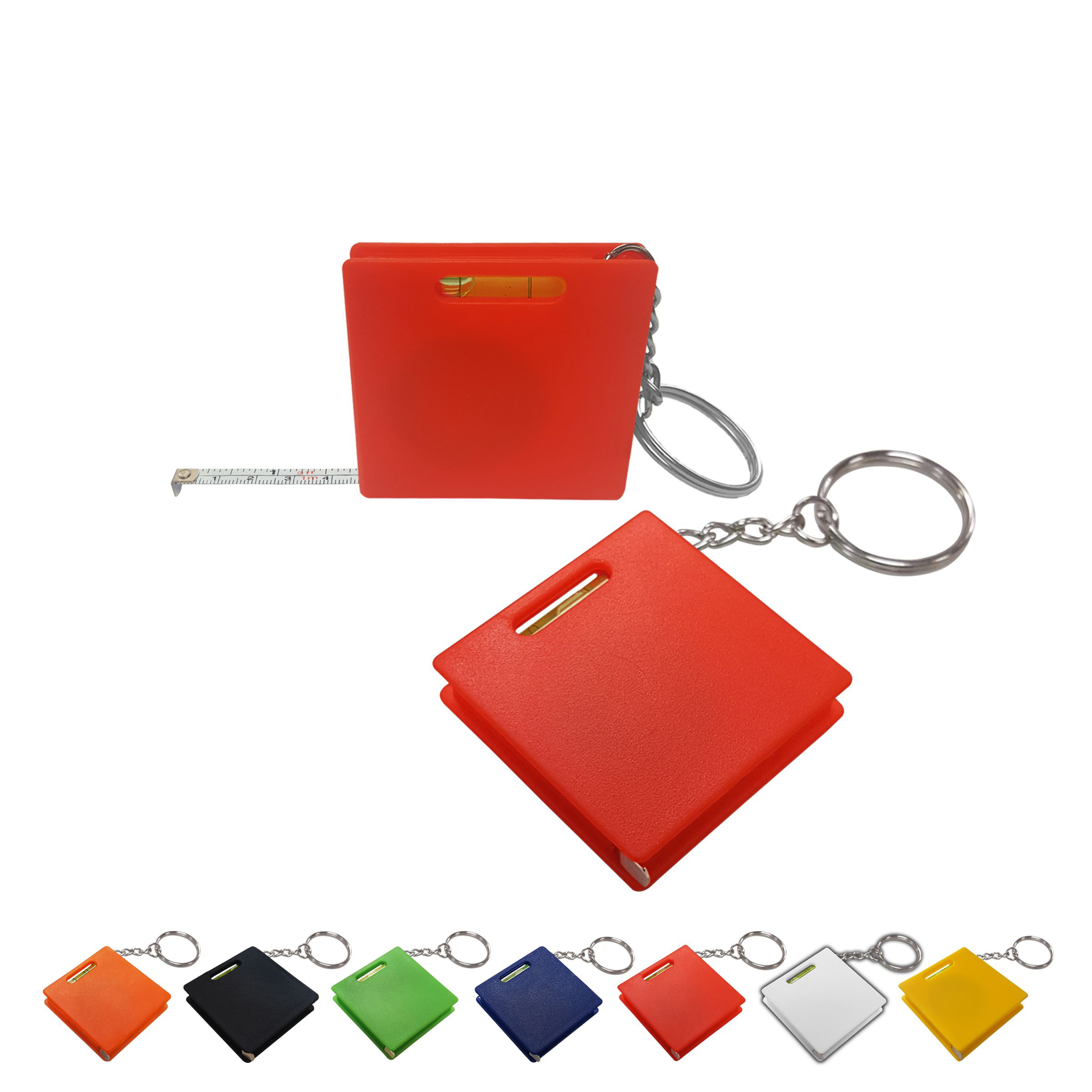 Measuring Tape Keychain With Level - Measures 1 Meter or 39 inches 17