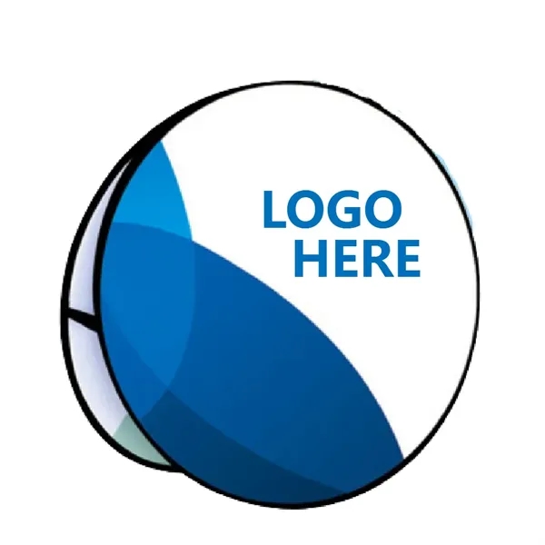 Horizontal Pop-Up Banner 59 " D Polyester for trade show giveaways