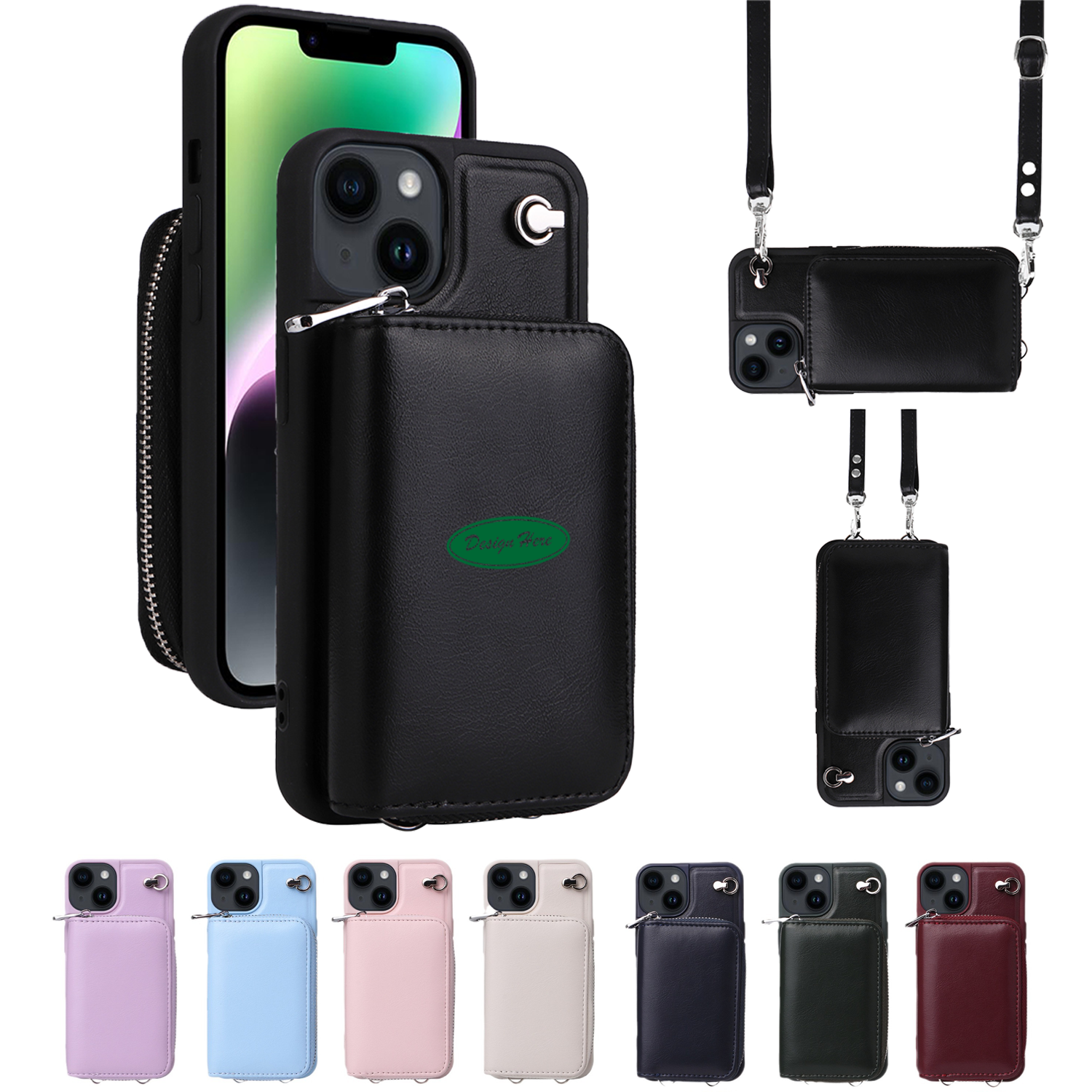 PU Phone Case Bag with Wallet Function 3
