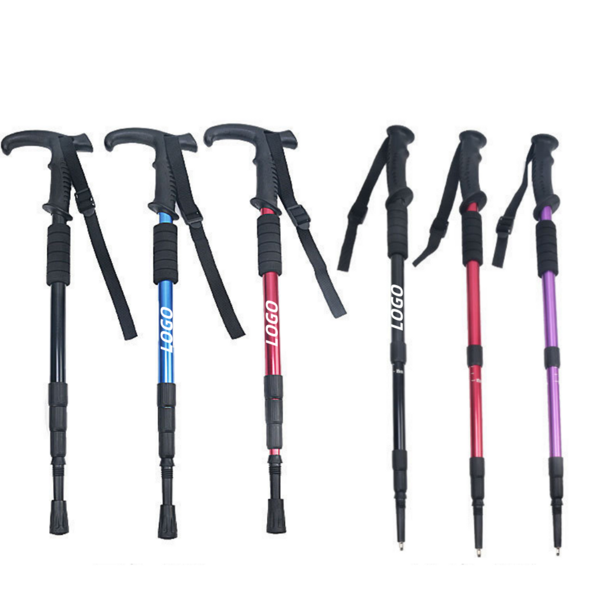 Hiking and Mountaineering Poles Expandable and Collapsible 4