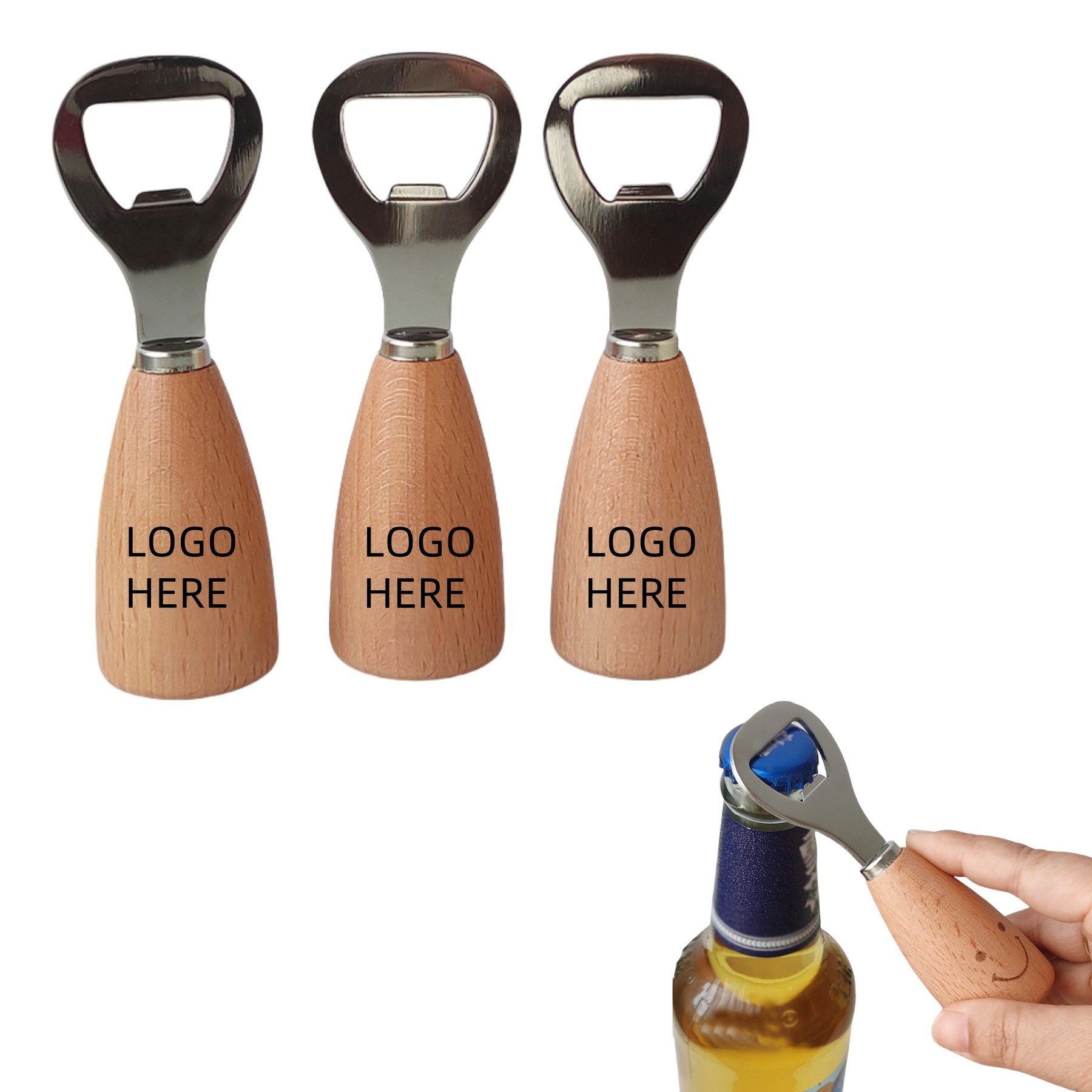 Wooden Bottle Opener