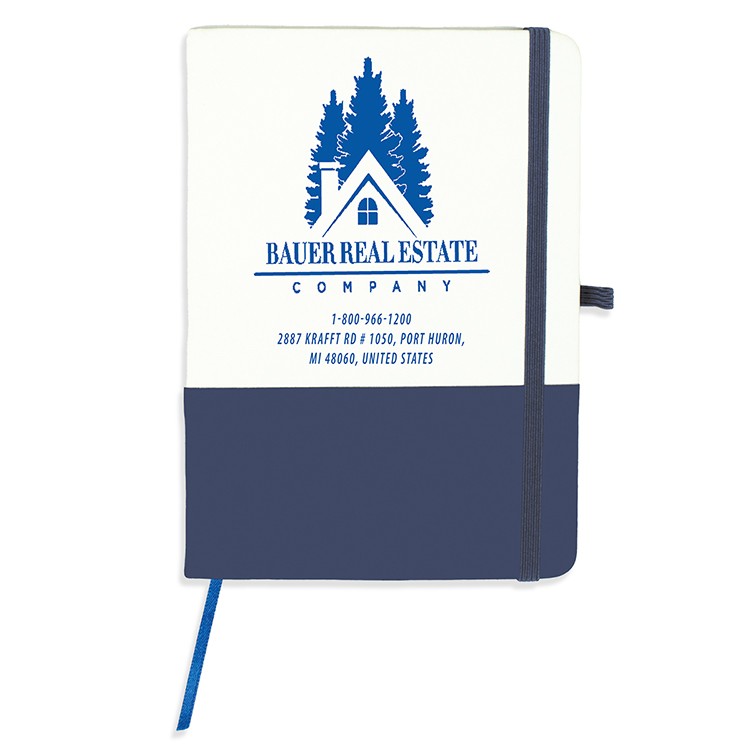 "Capitola" Notepad Notebook with Pen Loop 13