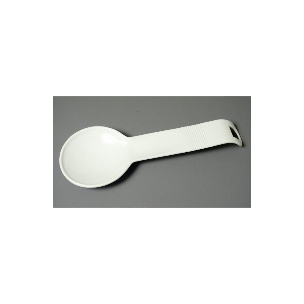Spoon Rests - White Plastic 11.75" 3