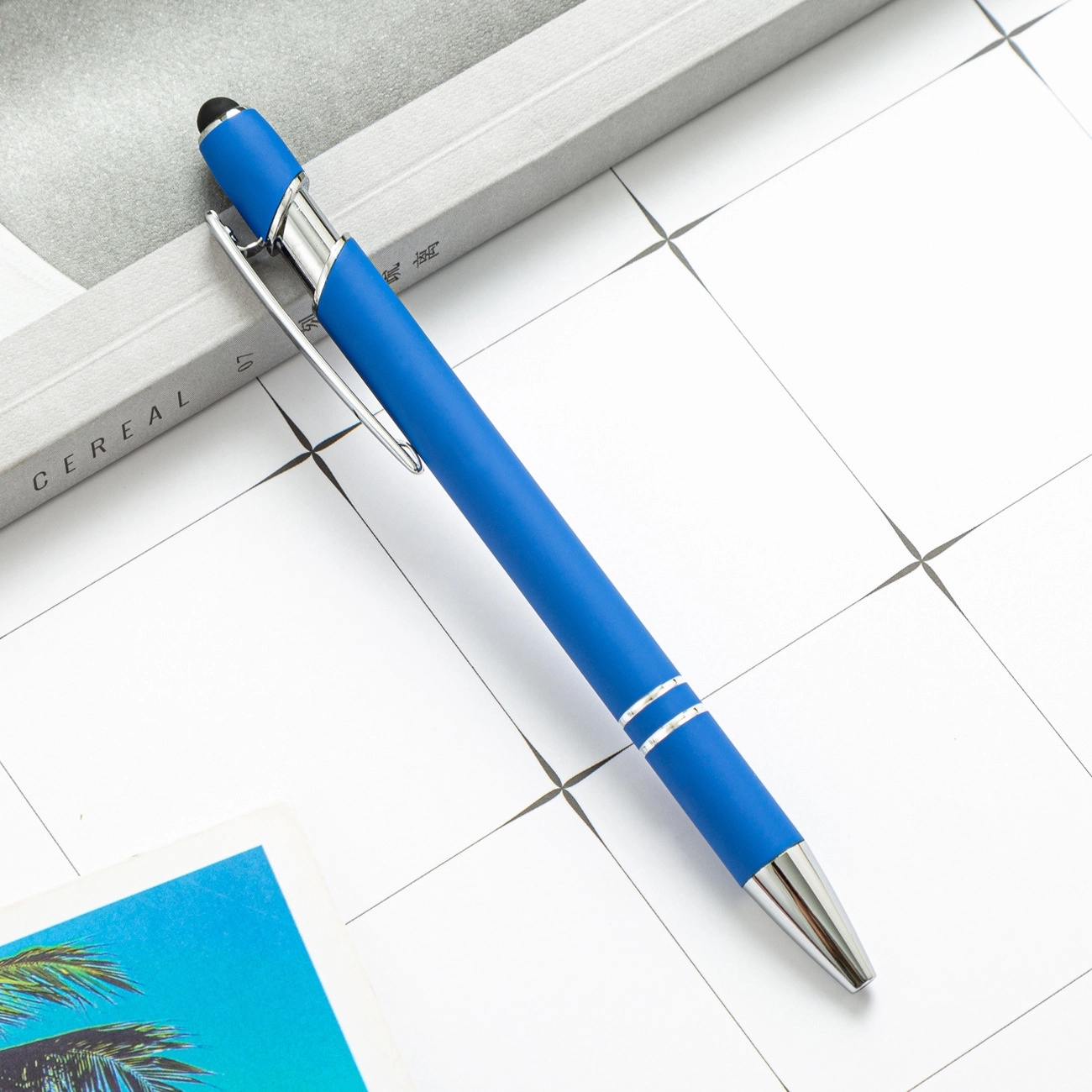 Metal Pen with Stylus 21