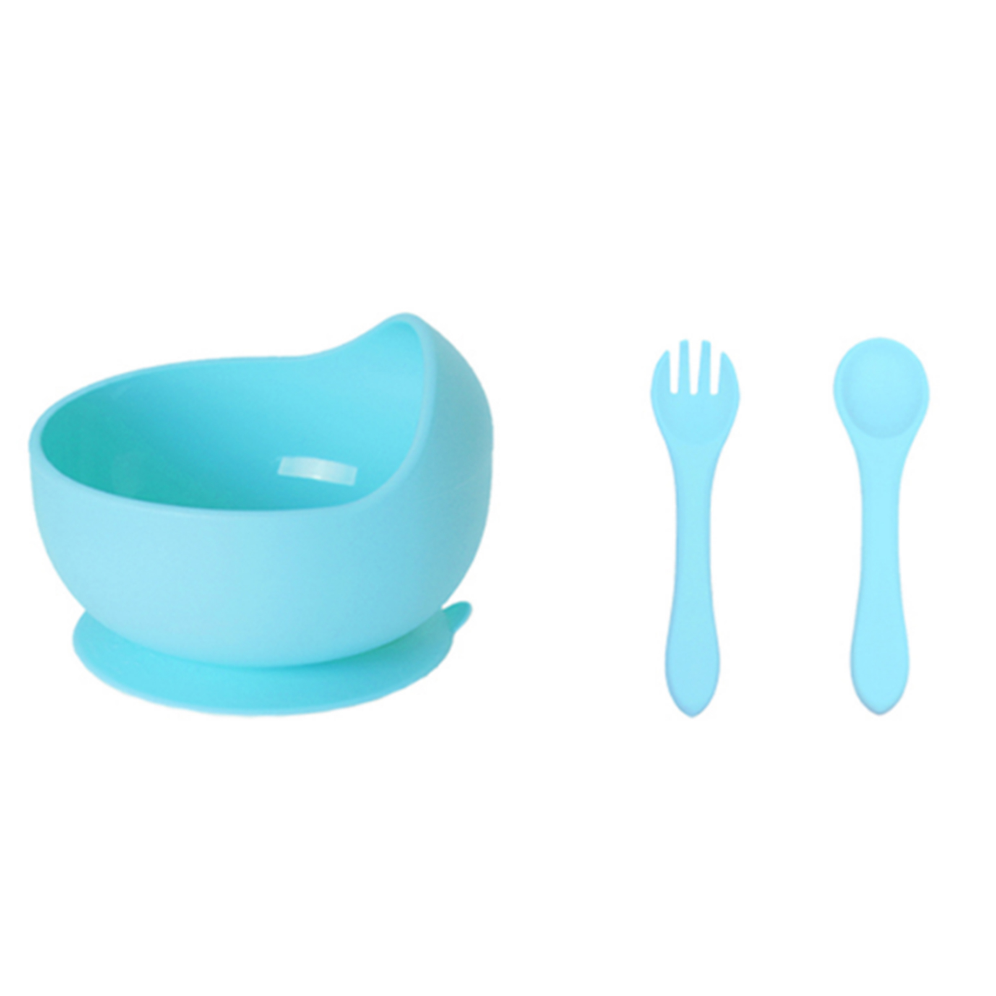 Colorful Toddler Suction Cup Silicone Bowl Set 22