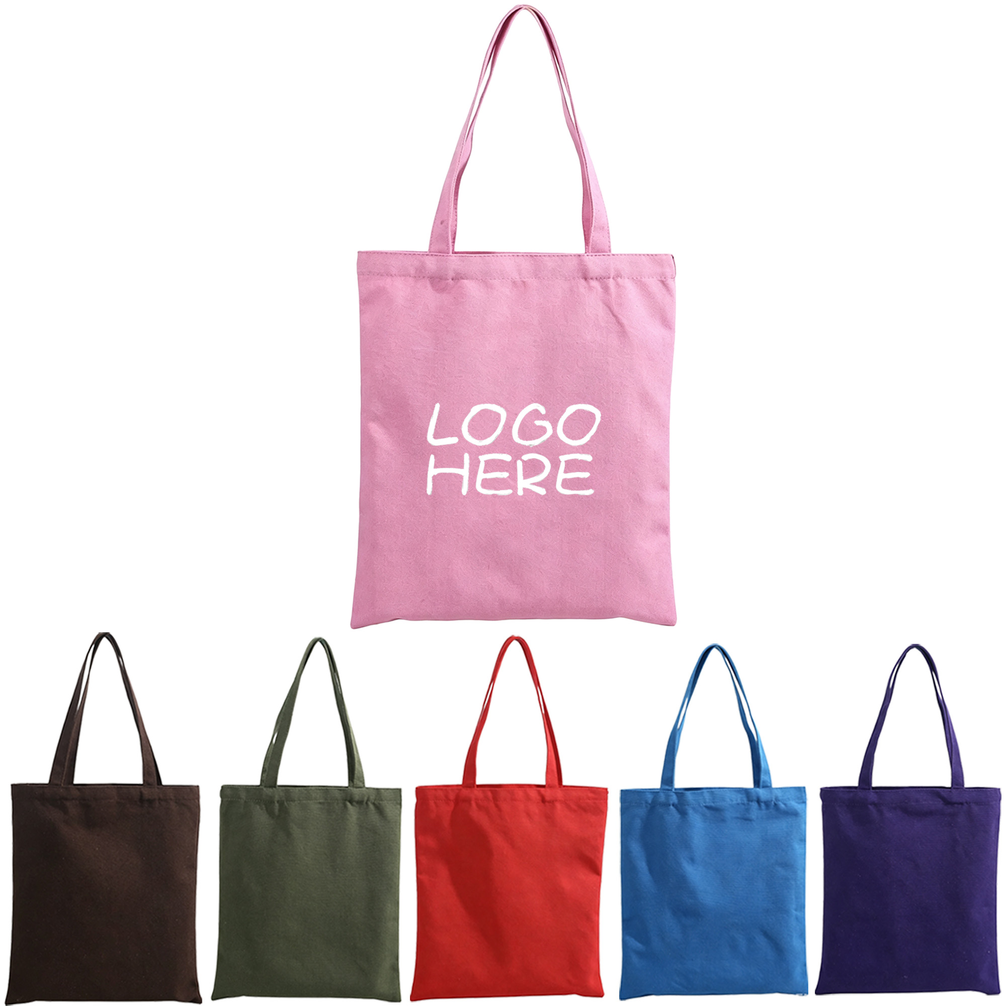 Yarn Dyed Canvas Tote Bag, custom tote bag with logo imprint 2
