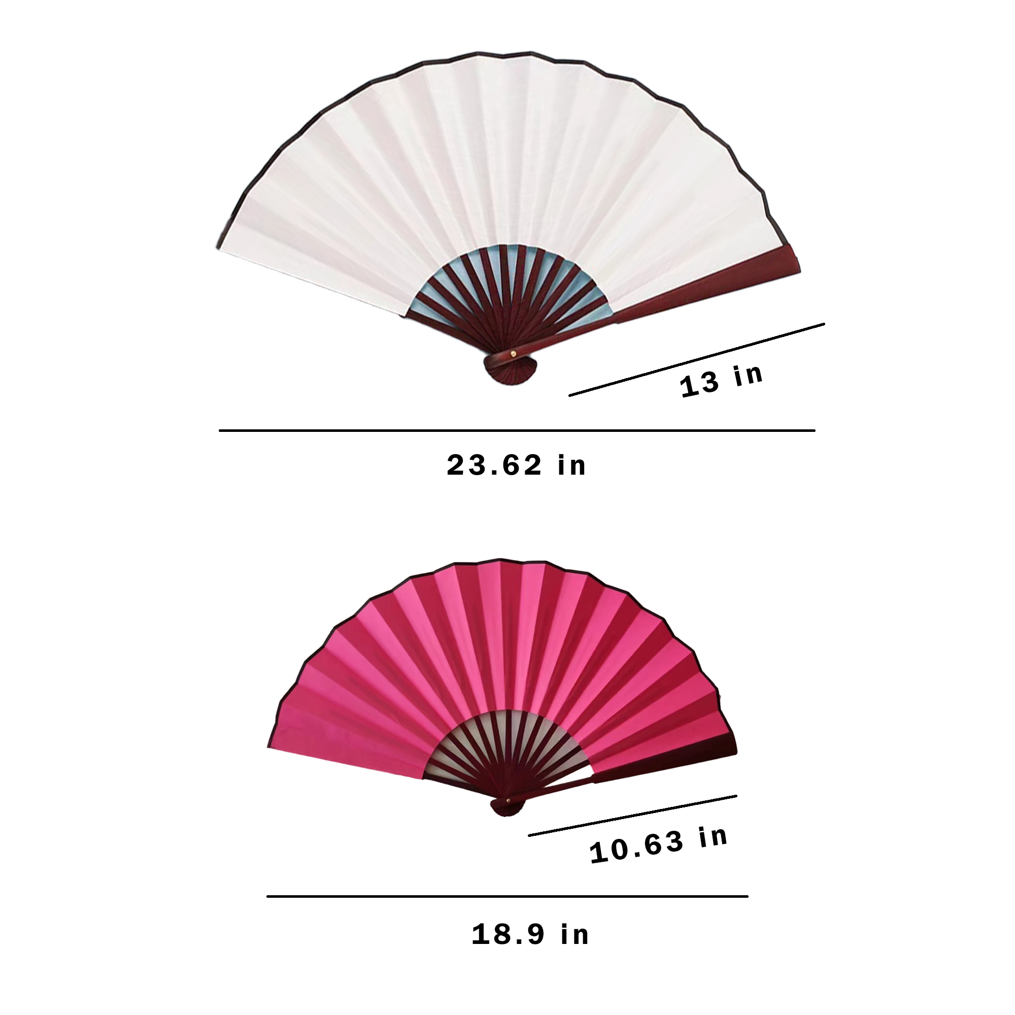 Custom Bamboo Folding Fan 2