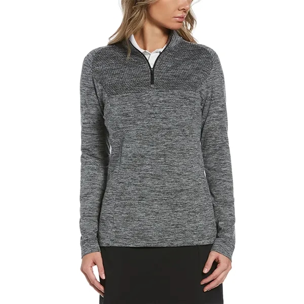 Perry Ellis Ladies Stretch Quarter Zip