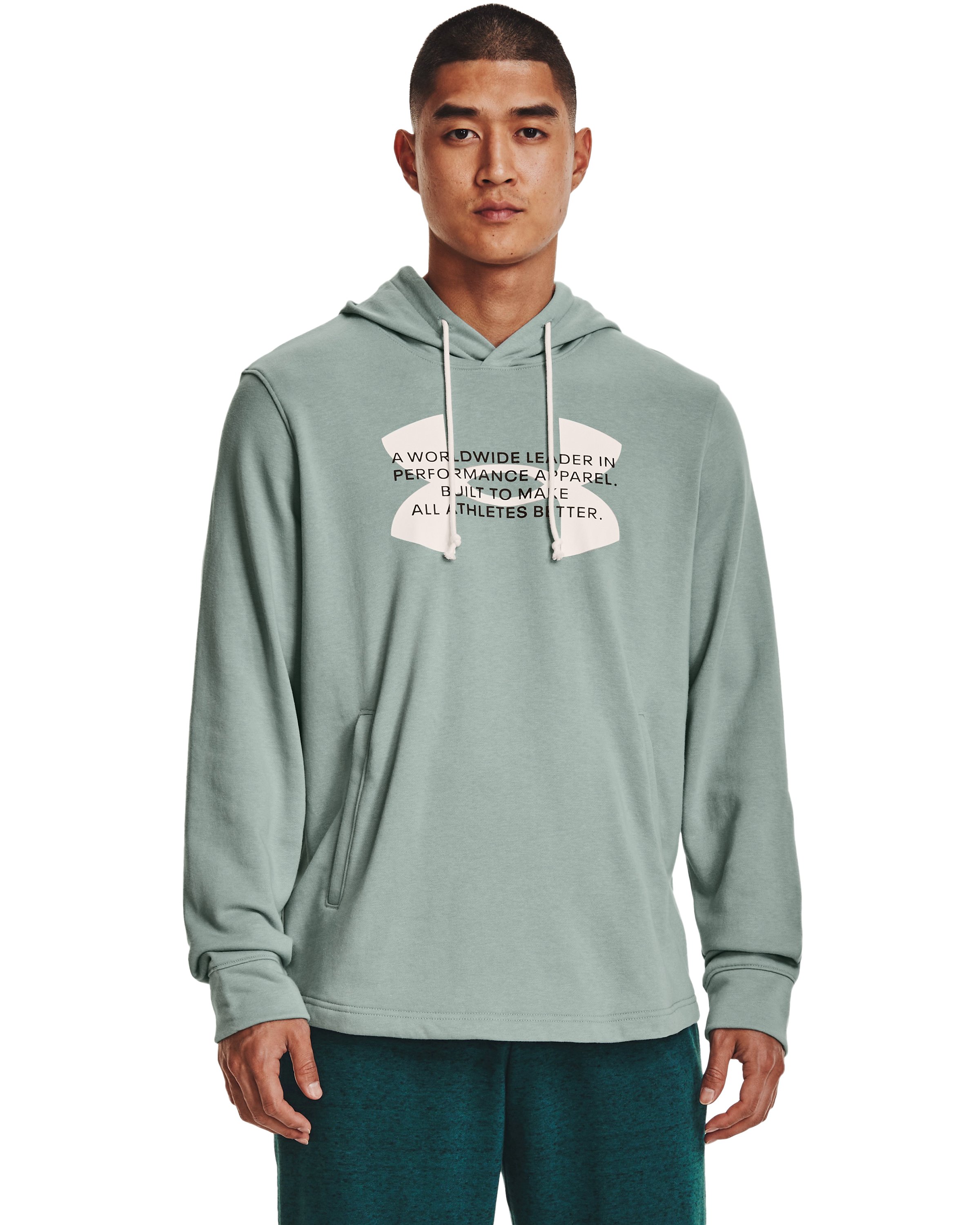 UA Rival Terry Logo Men's Hoodie 21