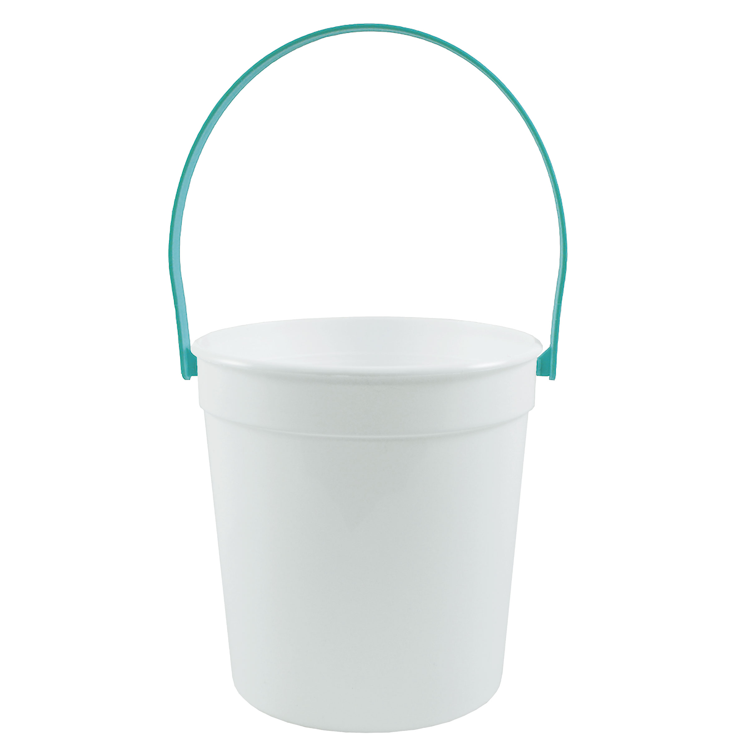 32oz Plastic Rum Bucket with Mix and Match Color Handle 37