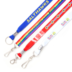 5/8" Dye Sublimated Youth Lanyard with Breakaway