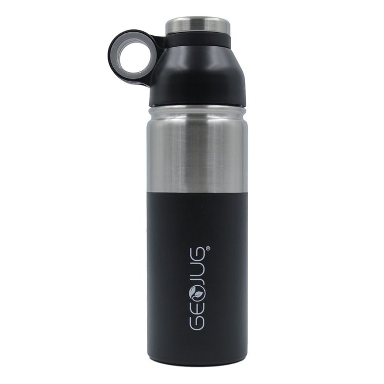 Stainless Steel Insulated Water Bottles - 18 oz Black 3