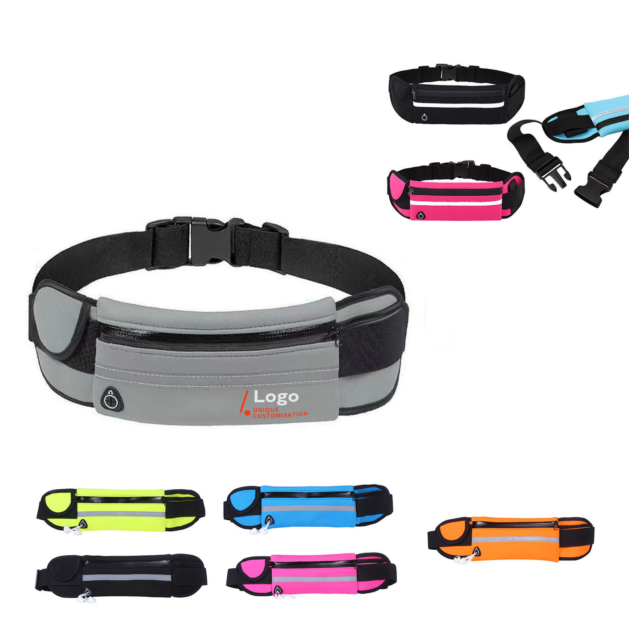 Outdoor Sports Slim Running Belt Bag 2