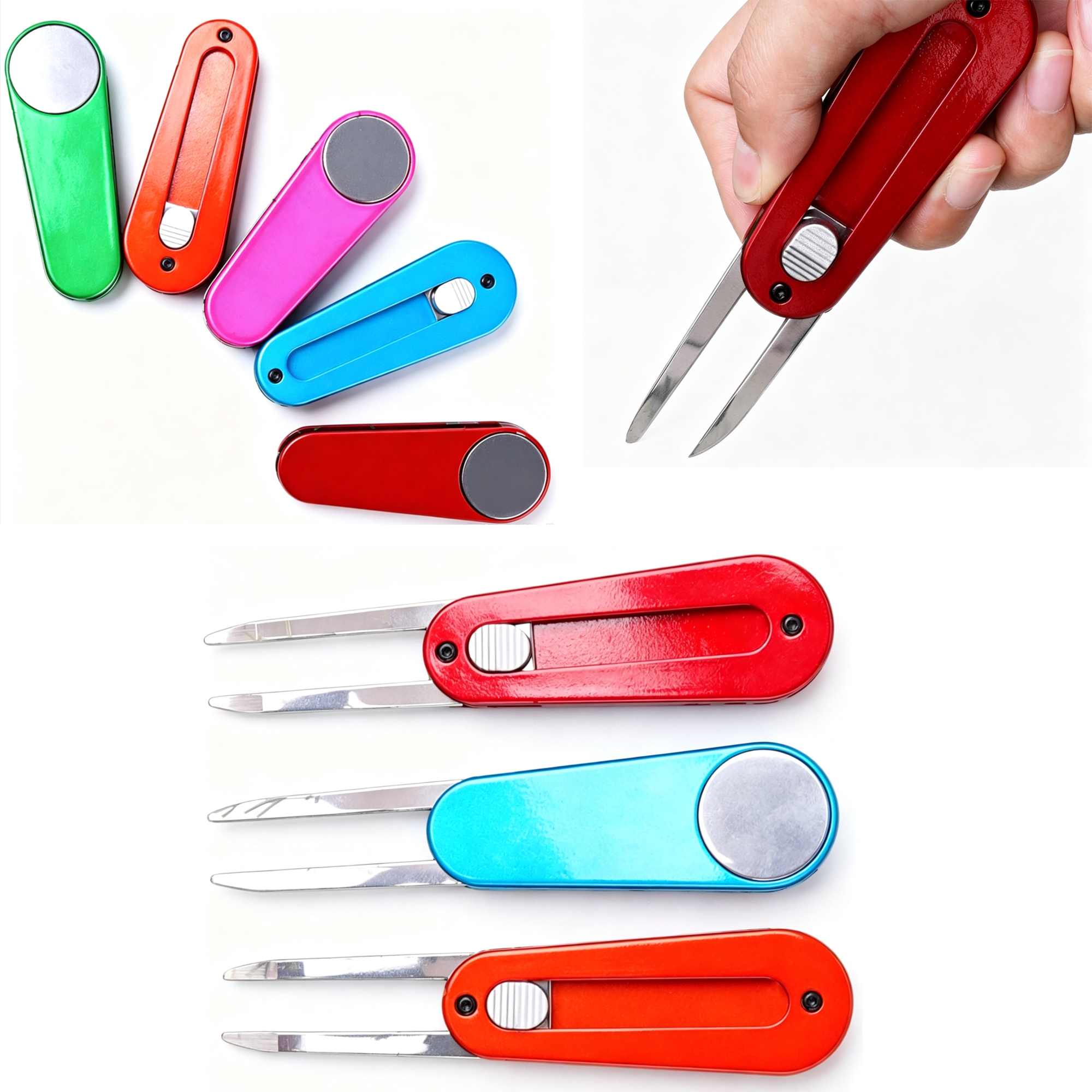 Retractable Stainless Steel Golf Divot Repair Tool 5