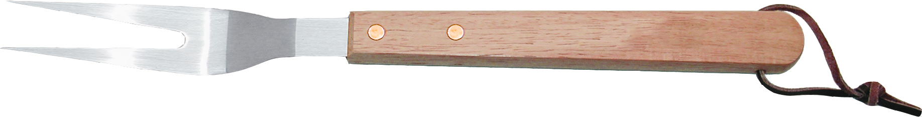 Deluxe Wood Handle BBQ Fork 2