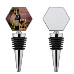 Zinc Alloy Savor Wine Bottle Stopper-Full Color Top
