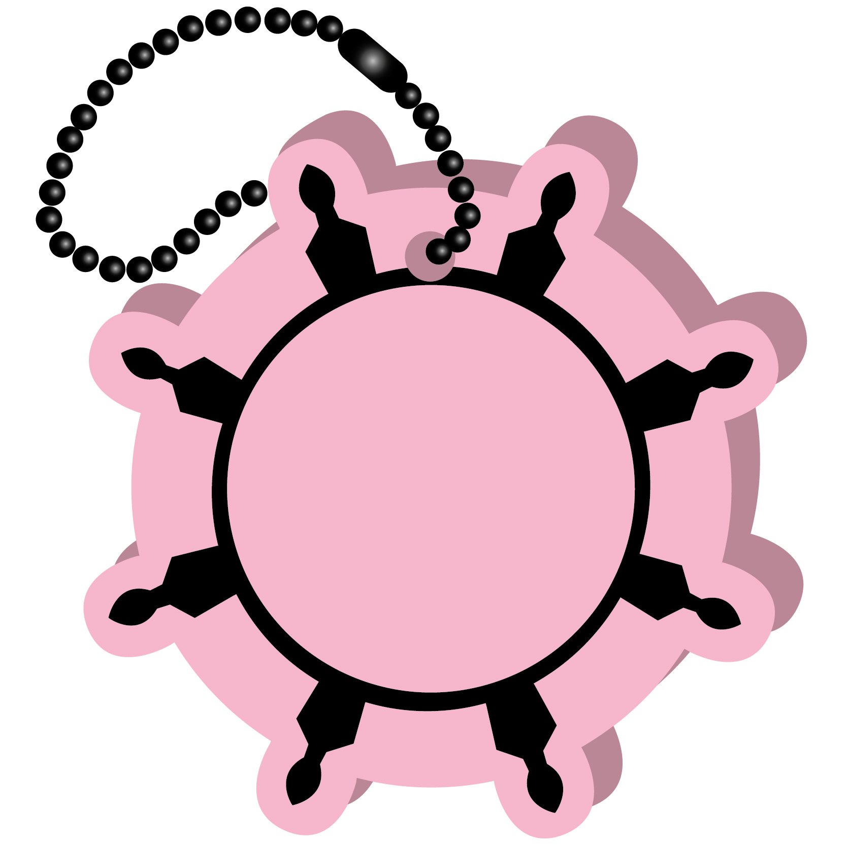 Ships Wheel Key Tag 30