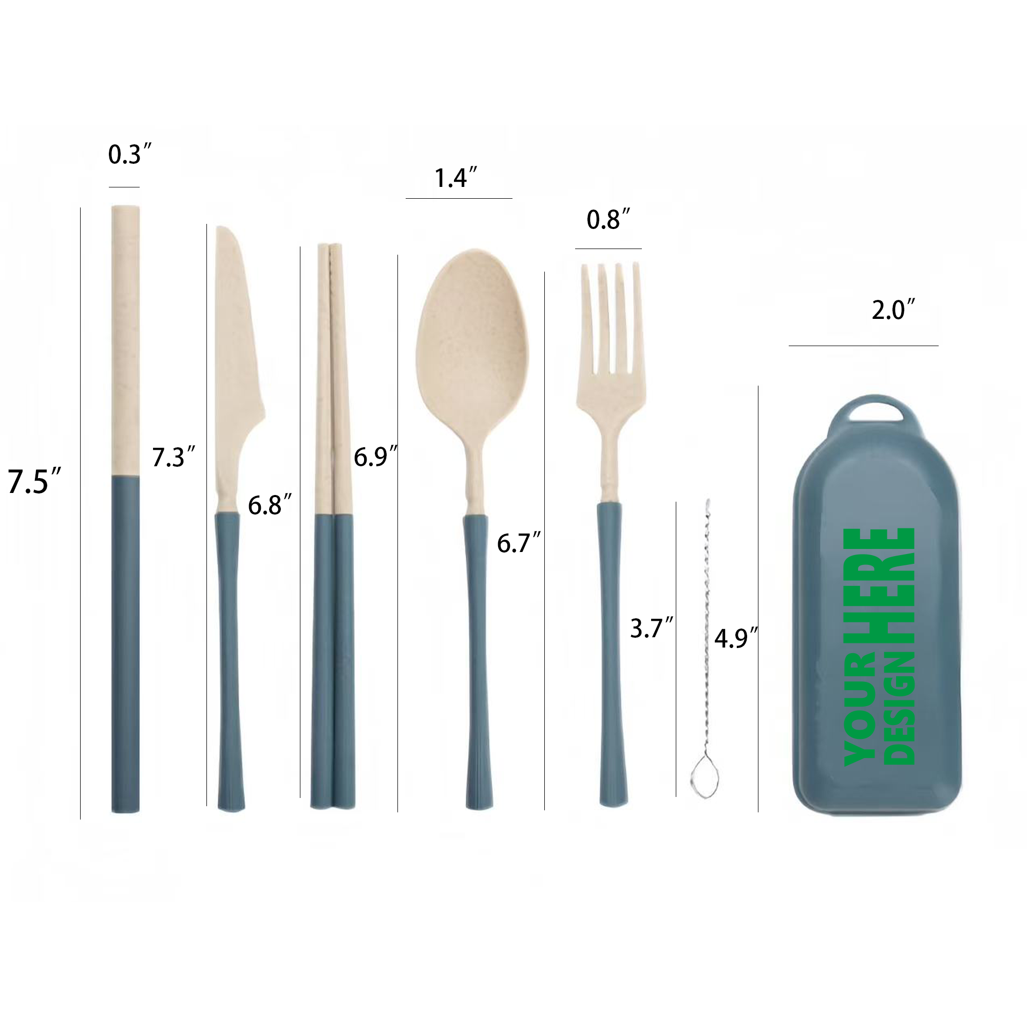 Portable Folding Flatware Box 3