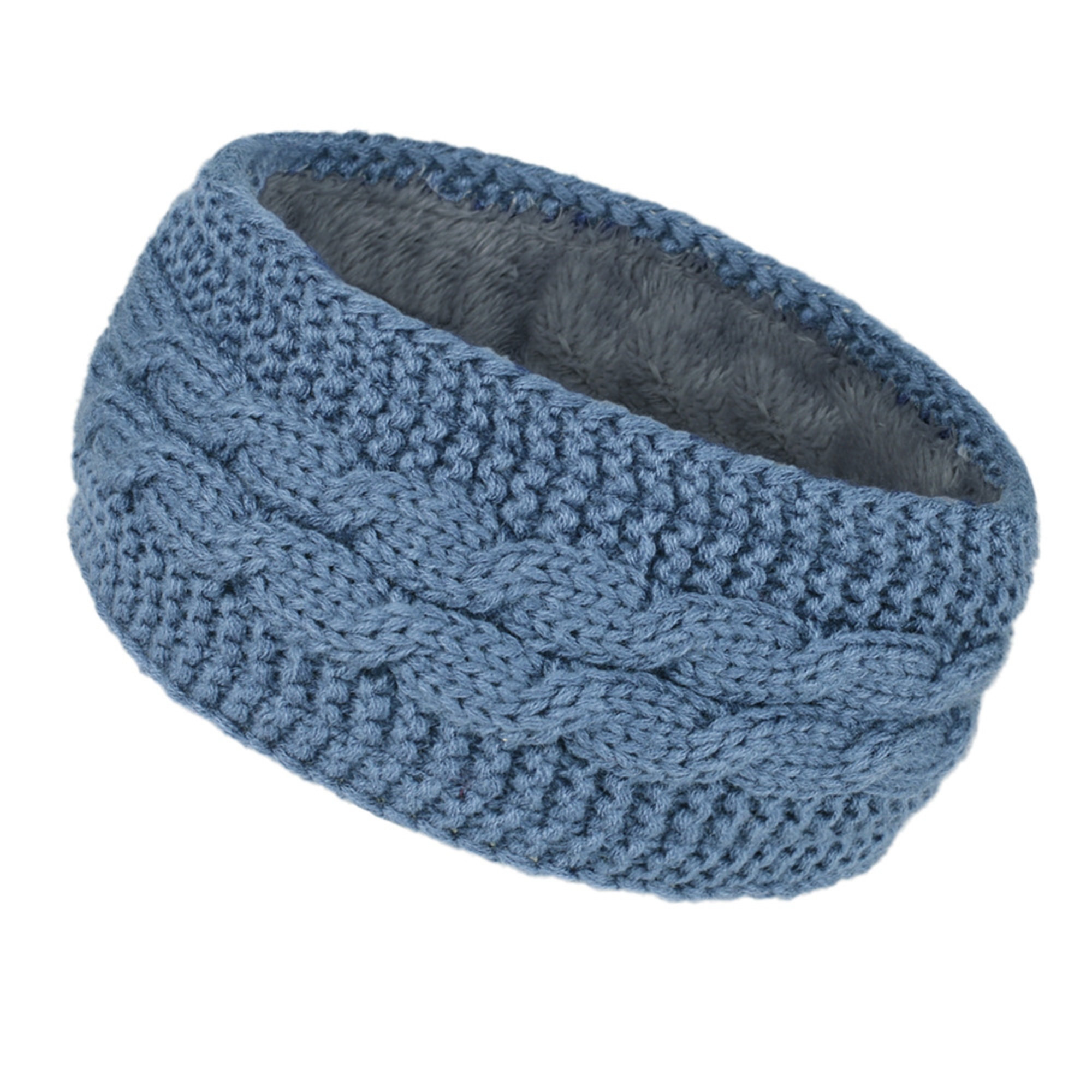Fleece Lined Knitted Headband Ear Warmer for Women 18