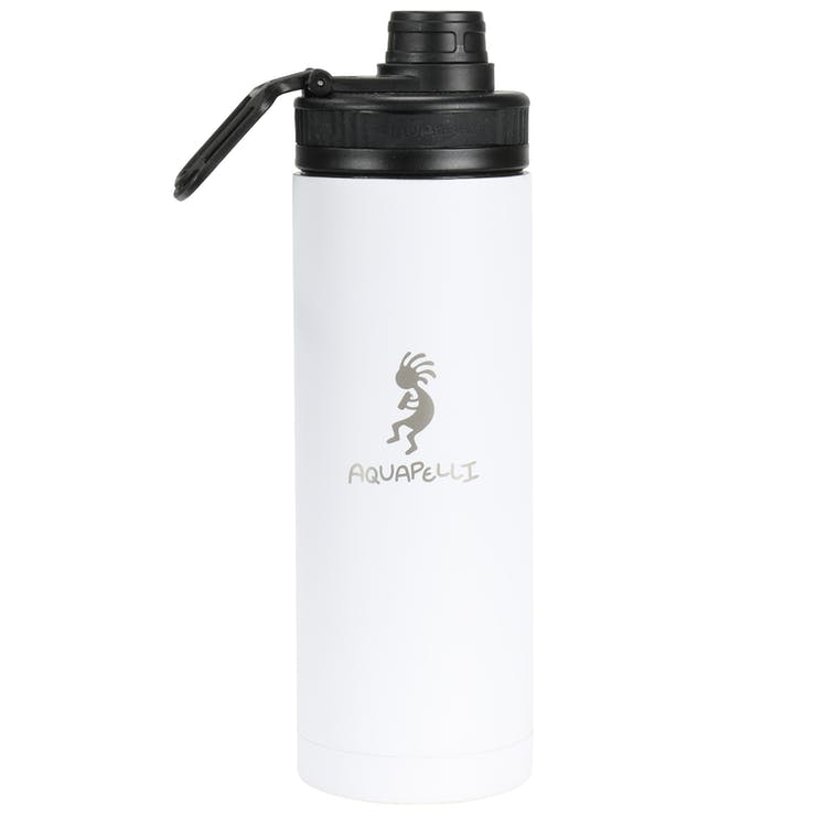 Vacuum Insulated Water Bottles with Spout - 18 oz White 1
