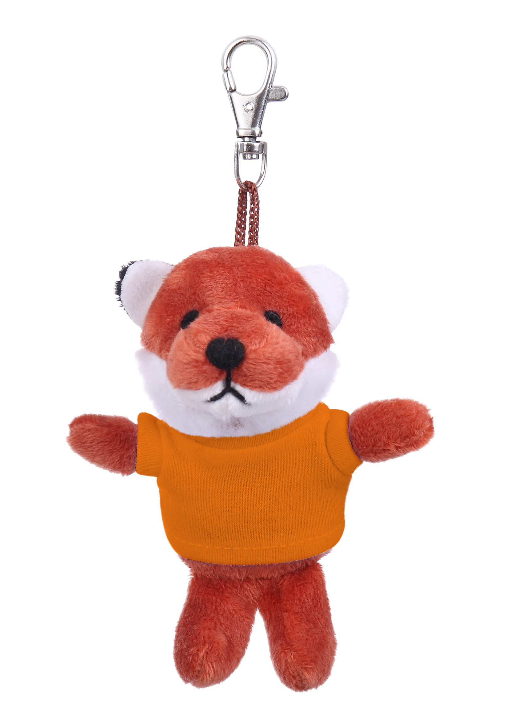 Soft Plush Fox Keychain with Tee 21