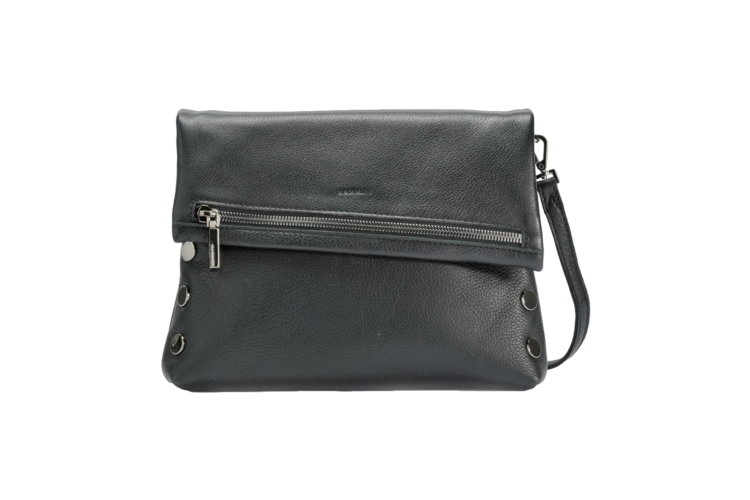 Hammitt VIP Med Zippered Leather Crossbody Clutch 1