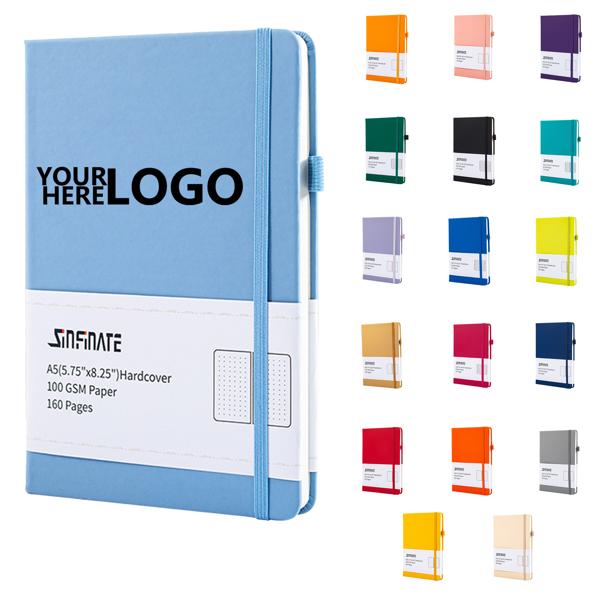 Premium A5 Journal with Leather Cover 3