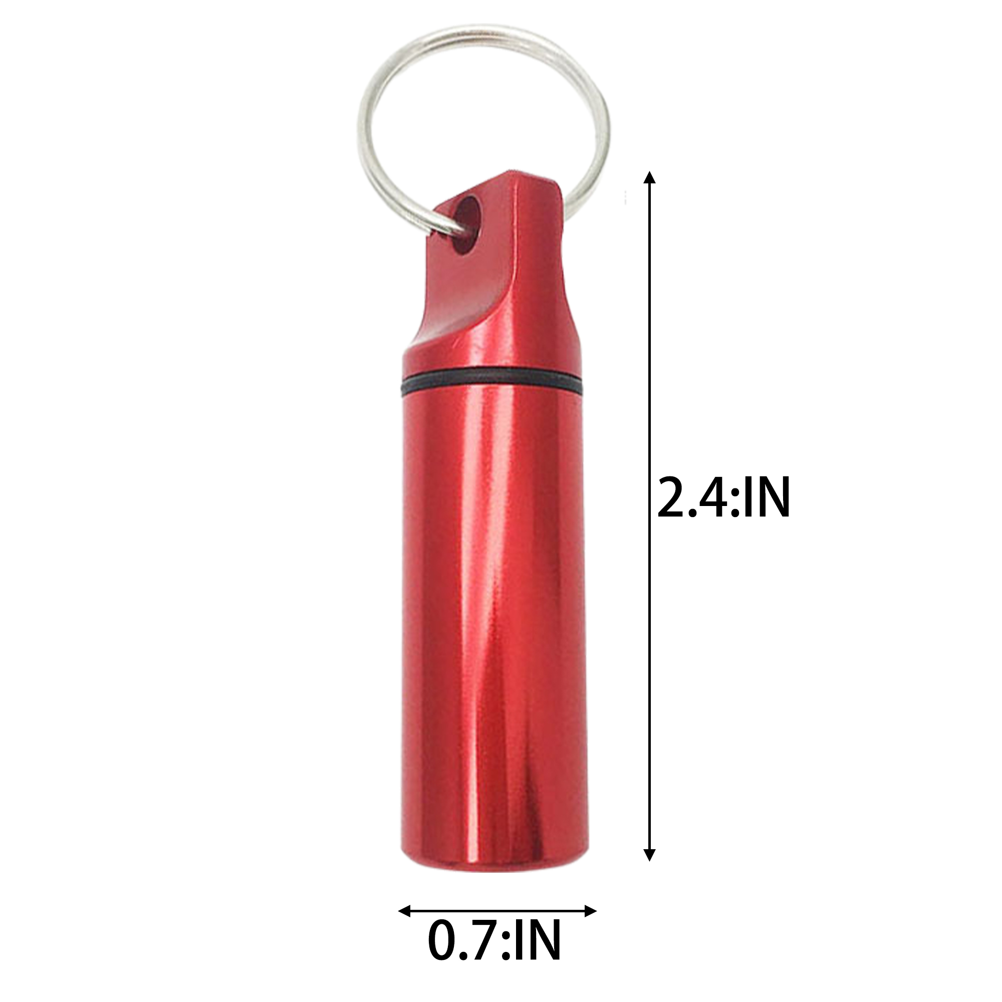 Compact Keychain Storage Capsule 15