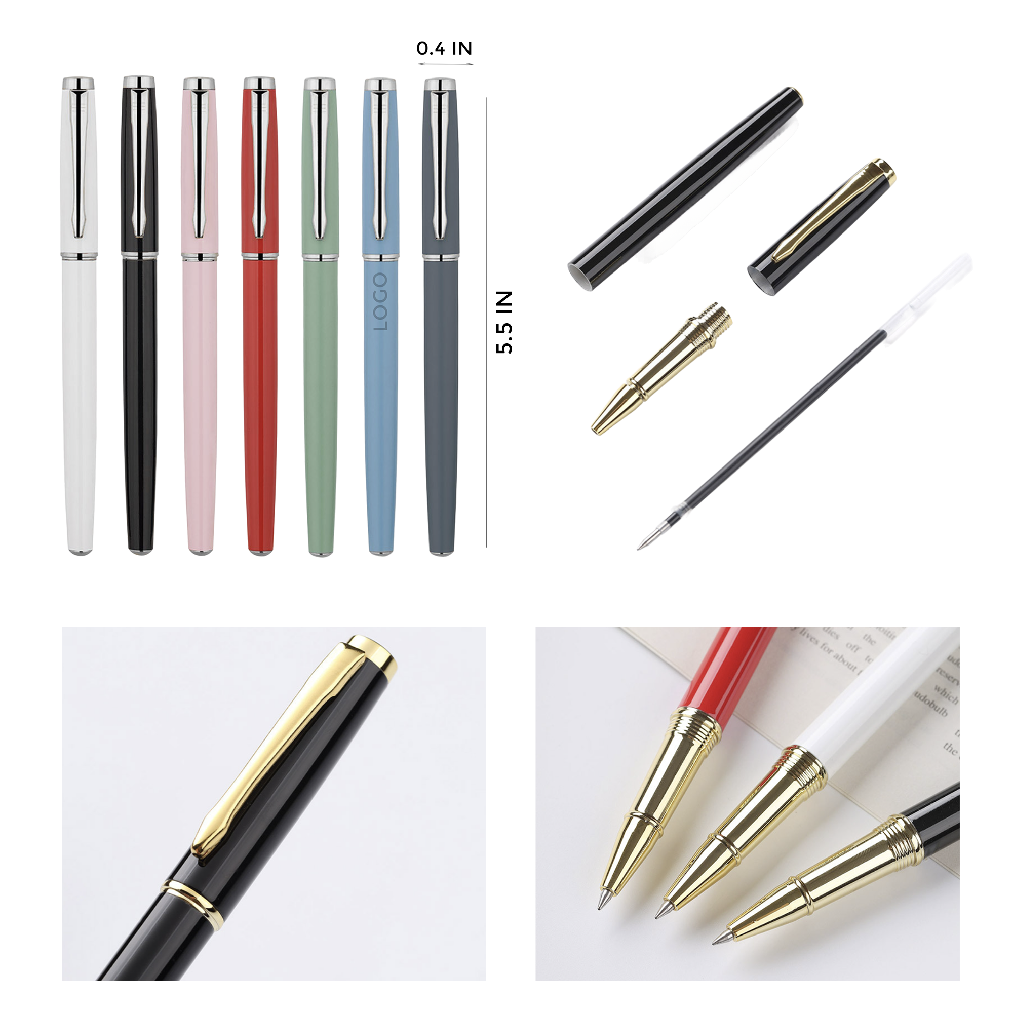 MOQ 10 PCS Metal Ballpoint Pen 3
